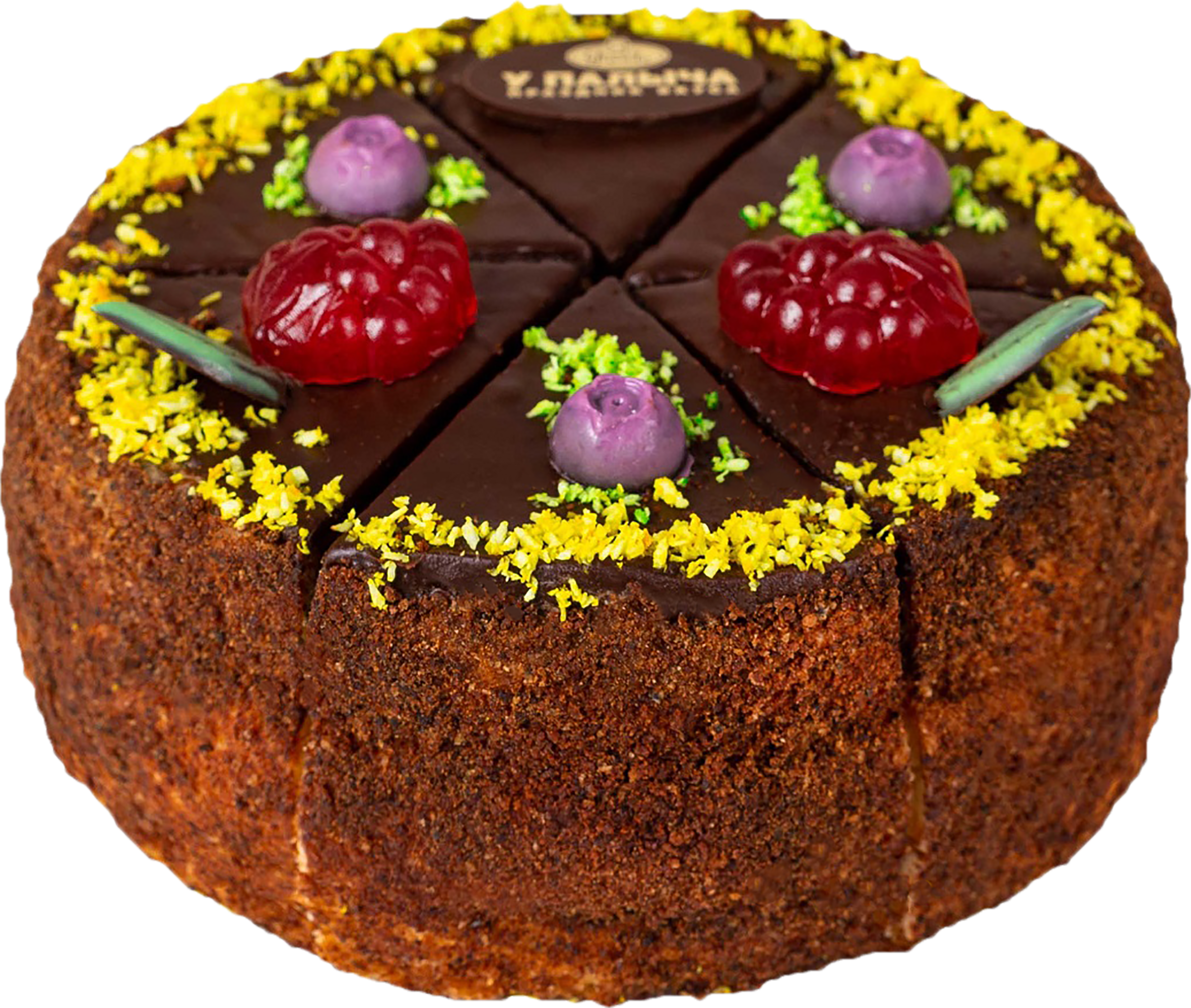 Изображение товара Торт У ПАЛЫЧА Лесная поляна 550г изюм мак бисквитный с ликером