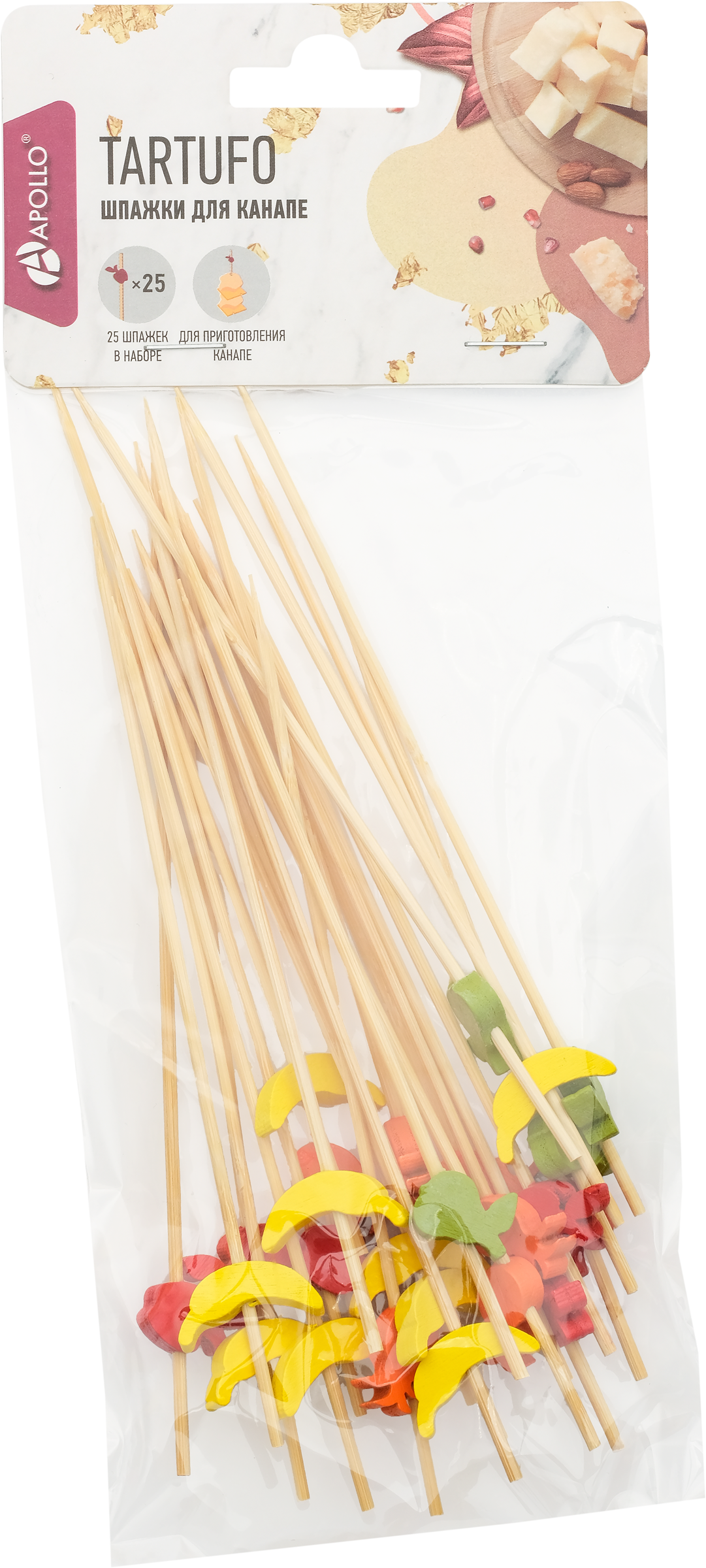 Изображение товара Шпажки для канапе APOLLO Tartufo Арт. TAR-11, 25шт
