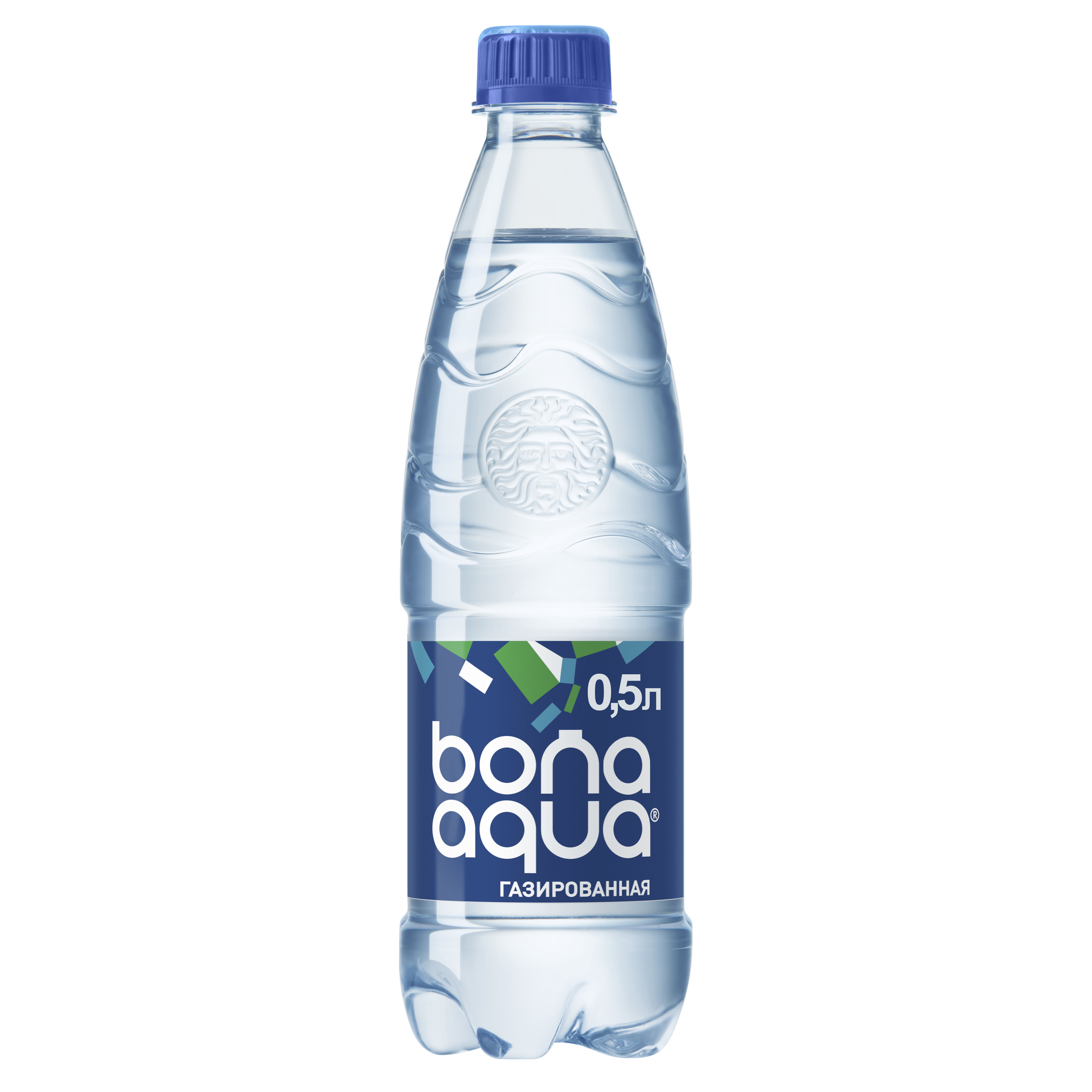 Изображение товара Вода питьевая BONA AQUA газированная, 0.5л
