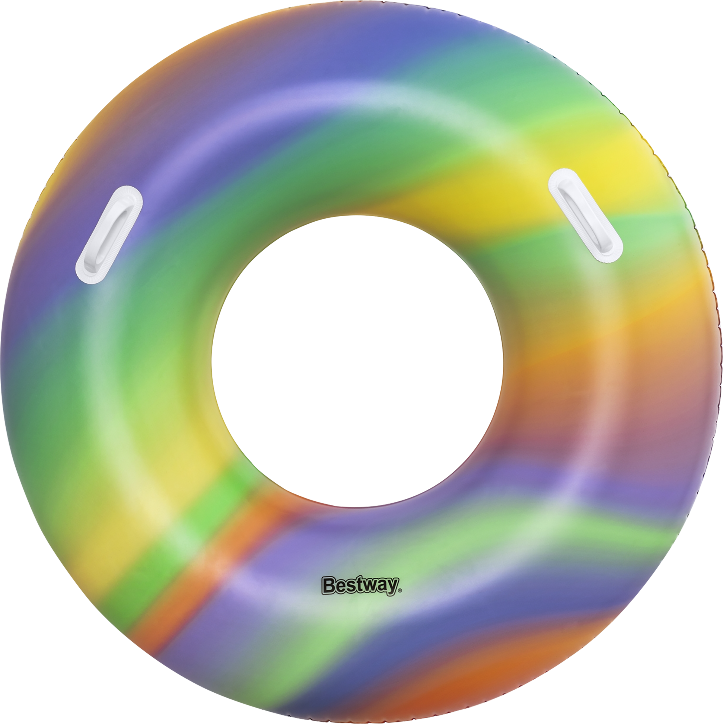 Изображение товара Круг для плавания надувной BESTWAY Радужный d=119см, Арт. 36352