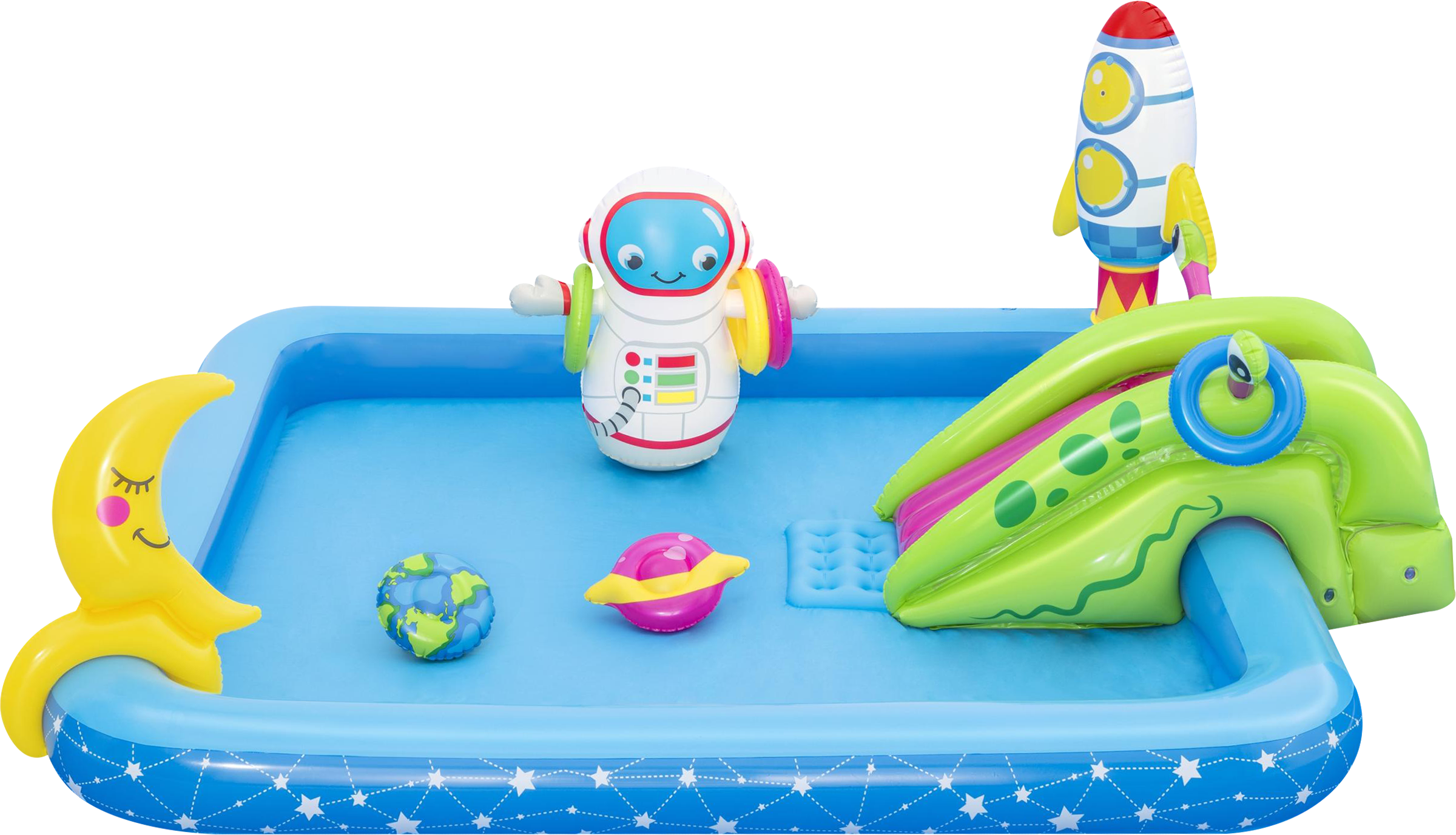 Изображение товара Игровой центр надувной BESTWAY Астронавт 228х206х84см 308л, Арт. 53126