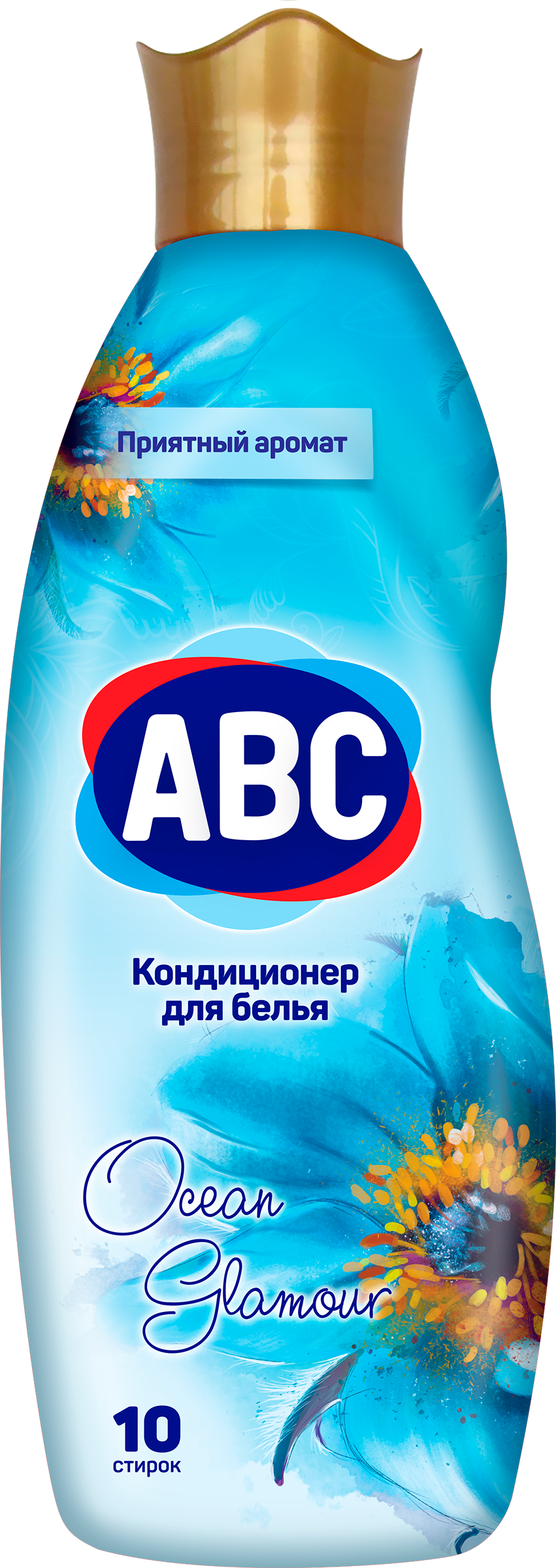 Изображение товара Кондиционер для белья ABC Гламурный океан, 1л - мягкость и свежесть