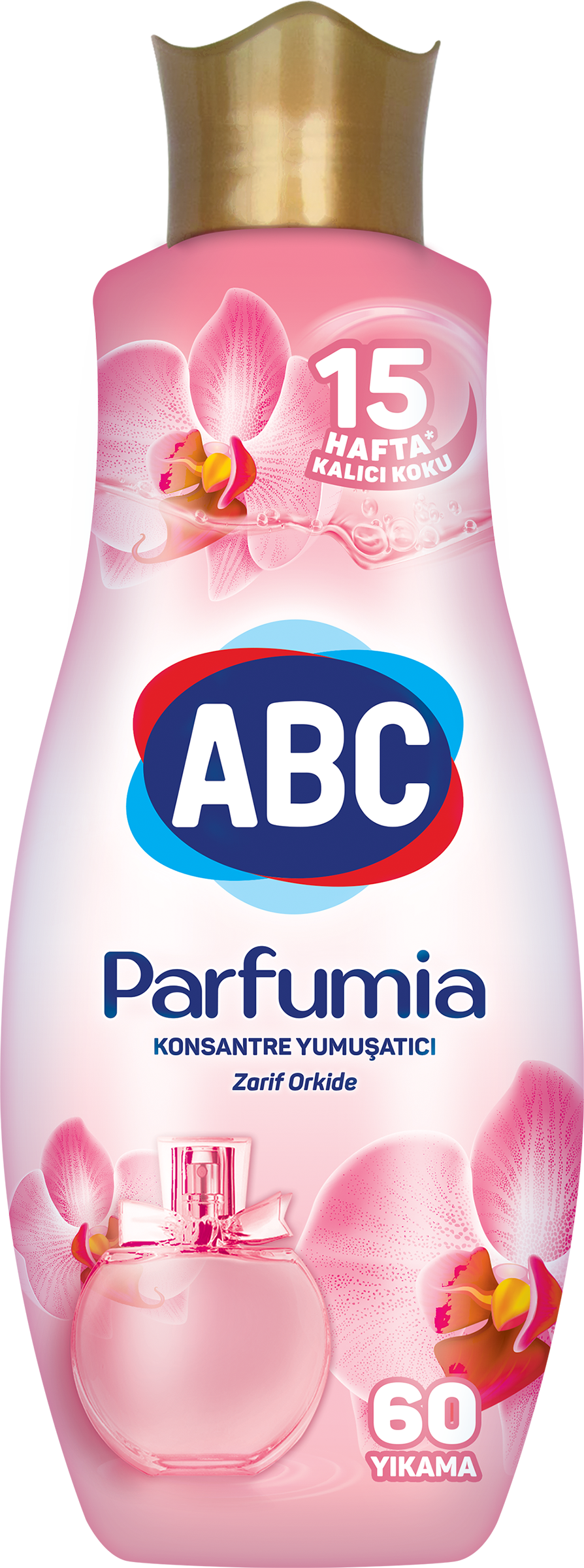 Изображение товара Кондиционер для белья ABC Orchid концентрат 1,44л универсальный для мягкости запаха и цвета