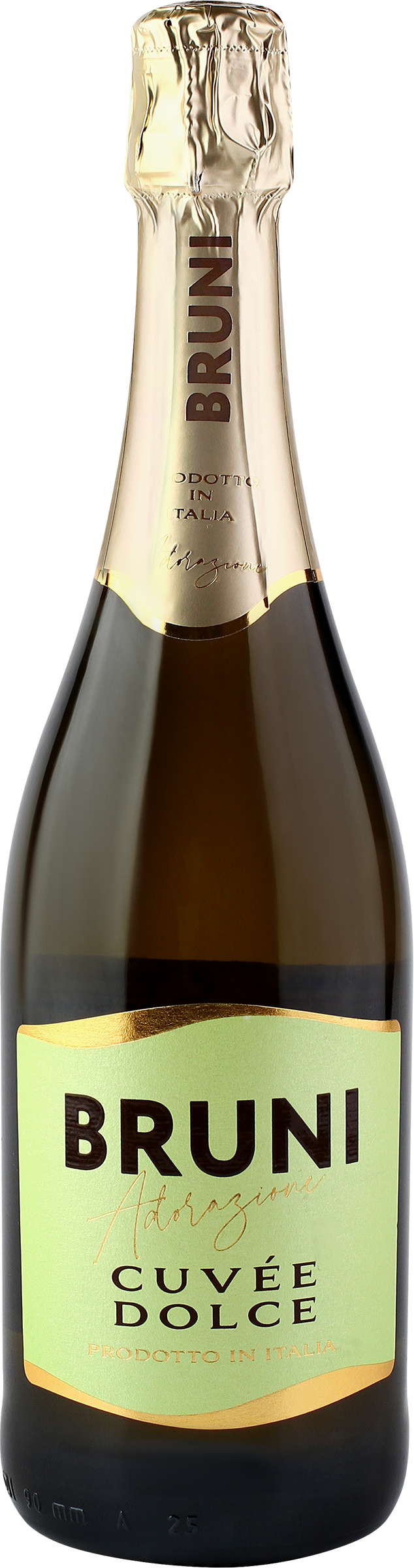 Изображение товара Игристое белое сладкое вино BRUNI Cuvee Dolce 0.75л Италия