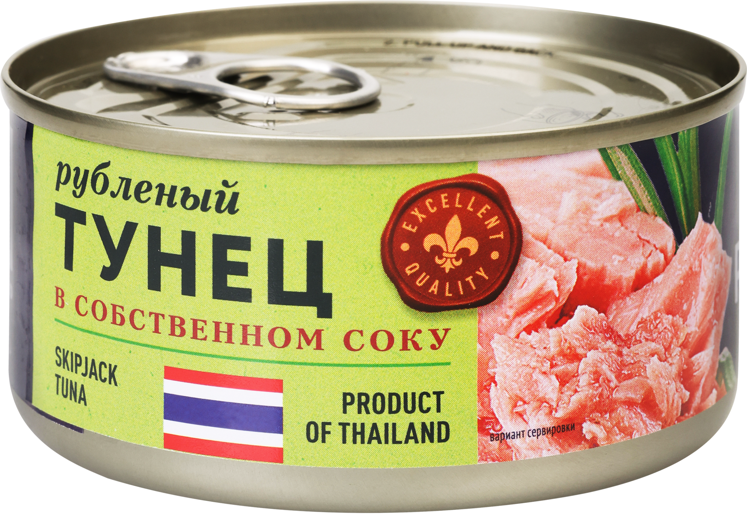 Изображение товара Тунец PREMIUM CLUB рубленый в собственном соку 185г