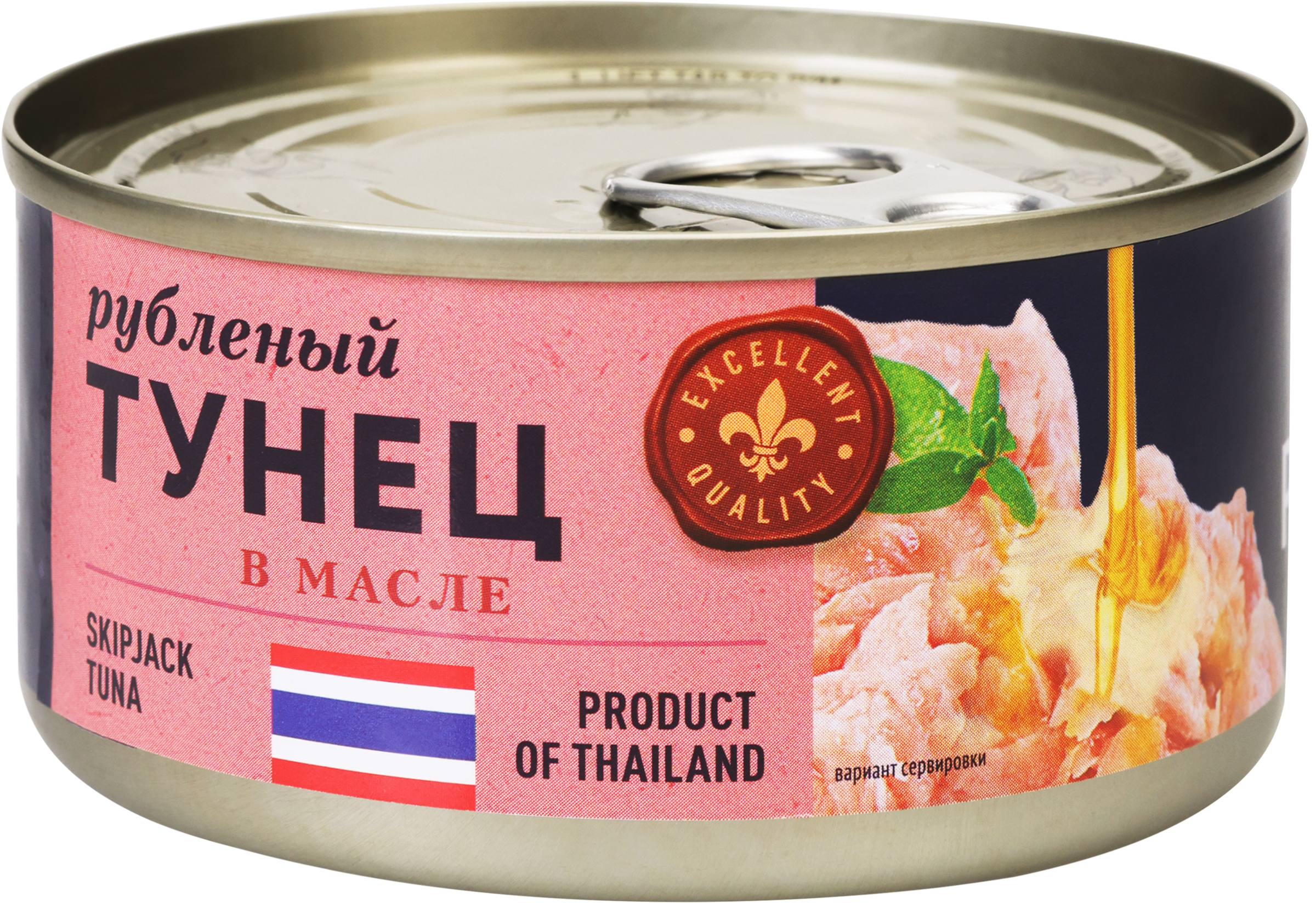 Изображение товара Тунец PREMIUM CLUB в масле, рубленый, 185г - консервы для салатов и закусок