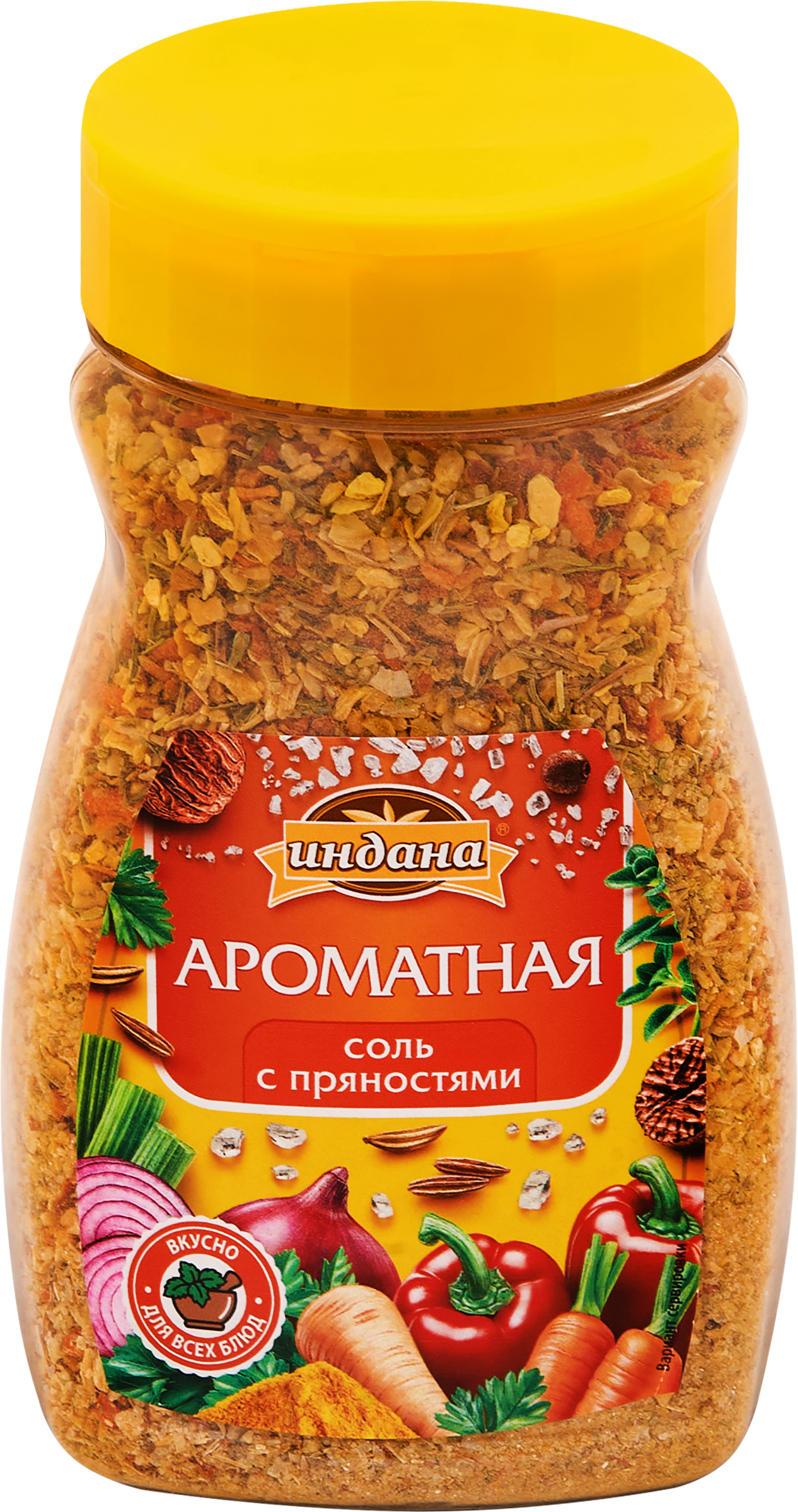 Изображение товара Приправа ИНДАНА Ароматная соль с пряностями, 400г