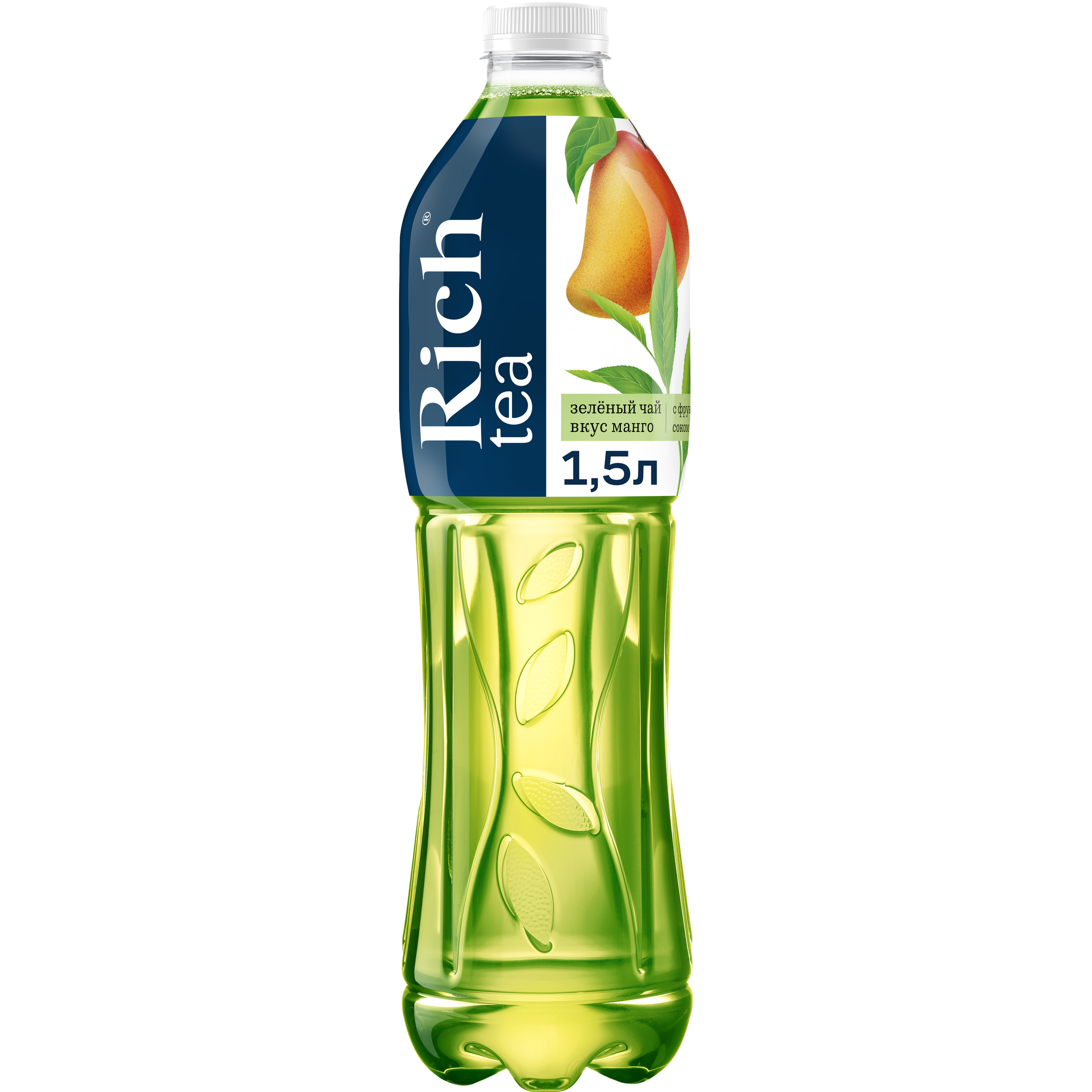 Изображение товара Напиток RICH Зеленый чай Манго, 1.5л