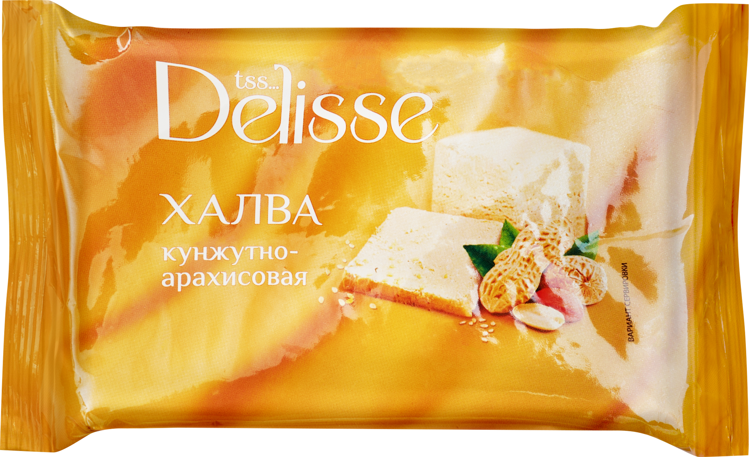 Изображение товара Халва DELISSE кунжутно-арахисовая, 250г