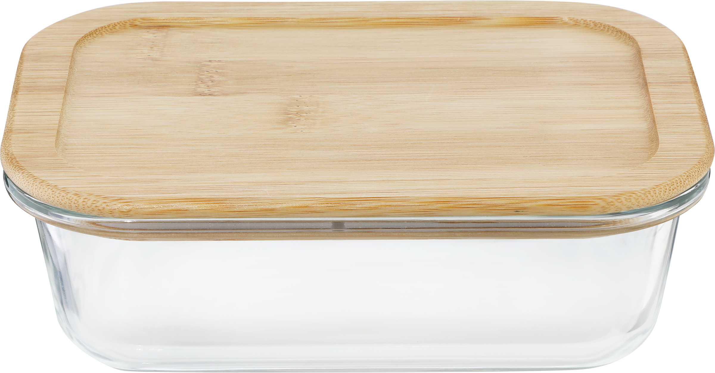 Изображение товара Контейнер для продуктов HOMECLUB 640мл с крышкой из бамбук