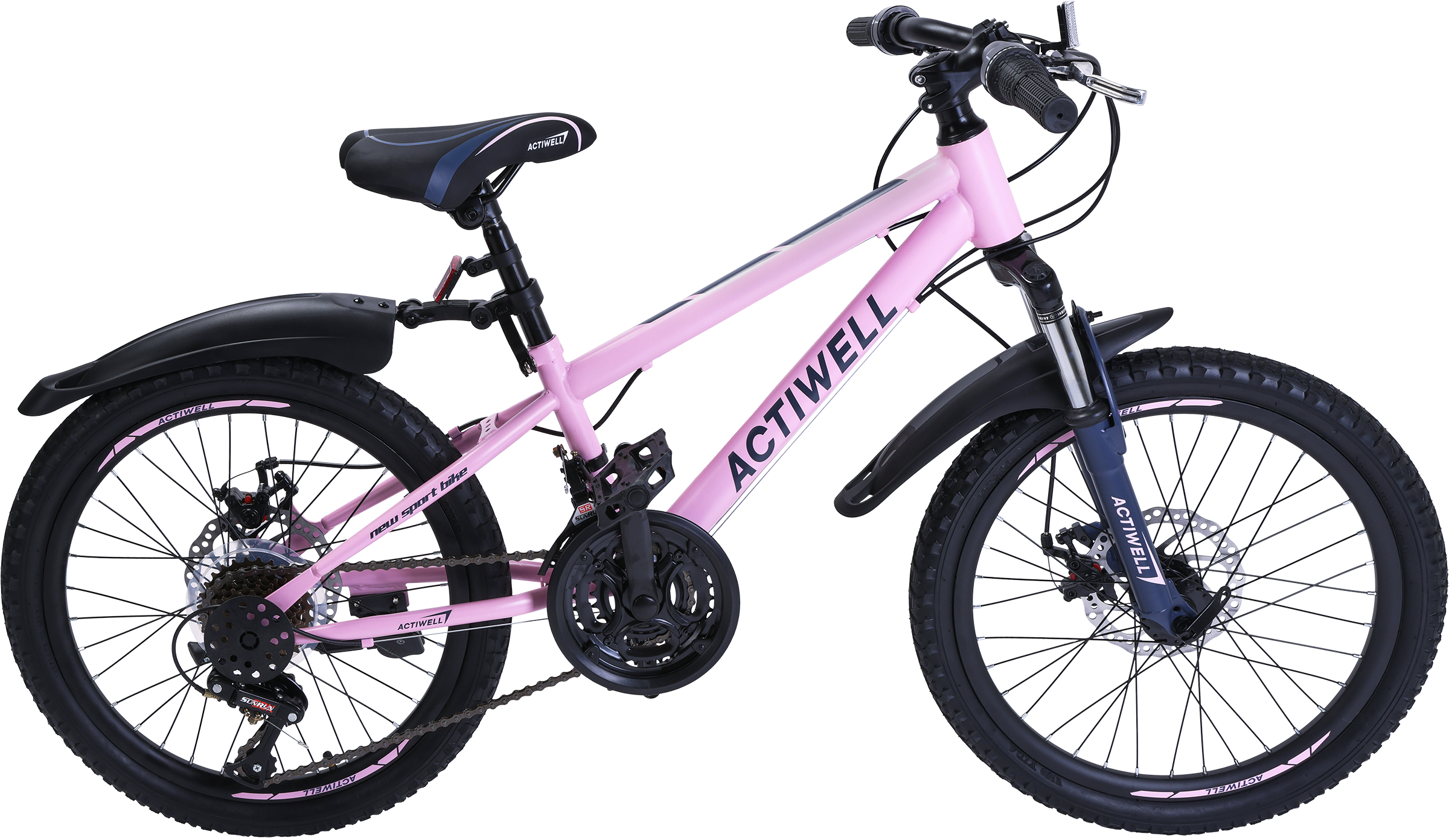 Изображение товара ACTIWELL Joy 20" - 21 скорости, дисковые тормоза, 50 кг, 20"