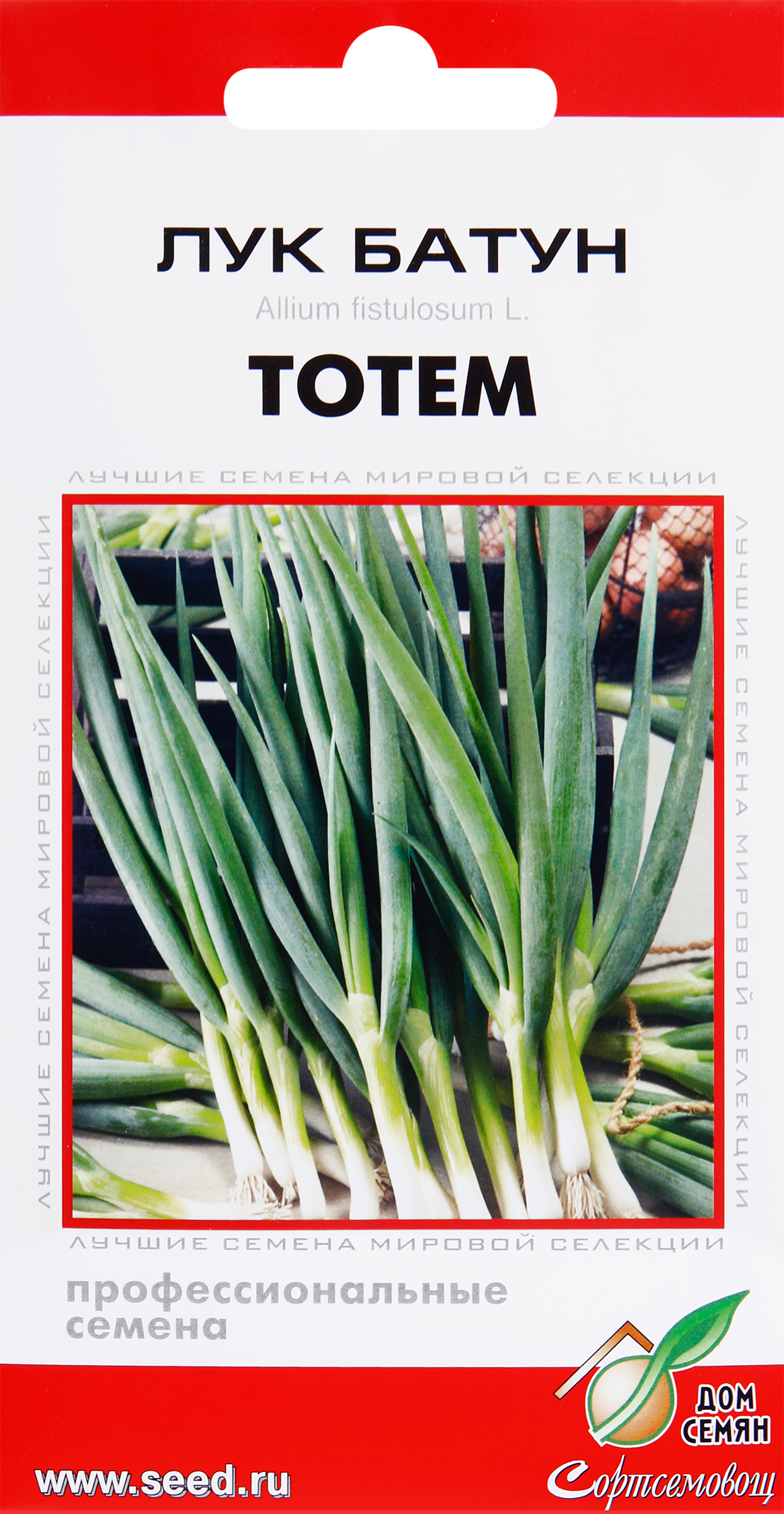 Изображение товара Семена ДОМ СЕМЯН Лук-батун на зелень Тотем, 0,3г