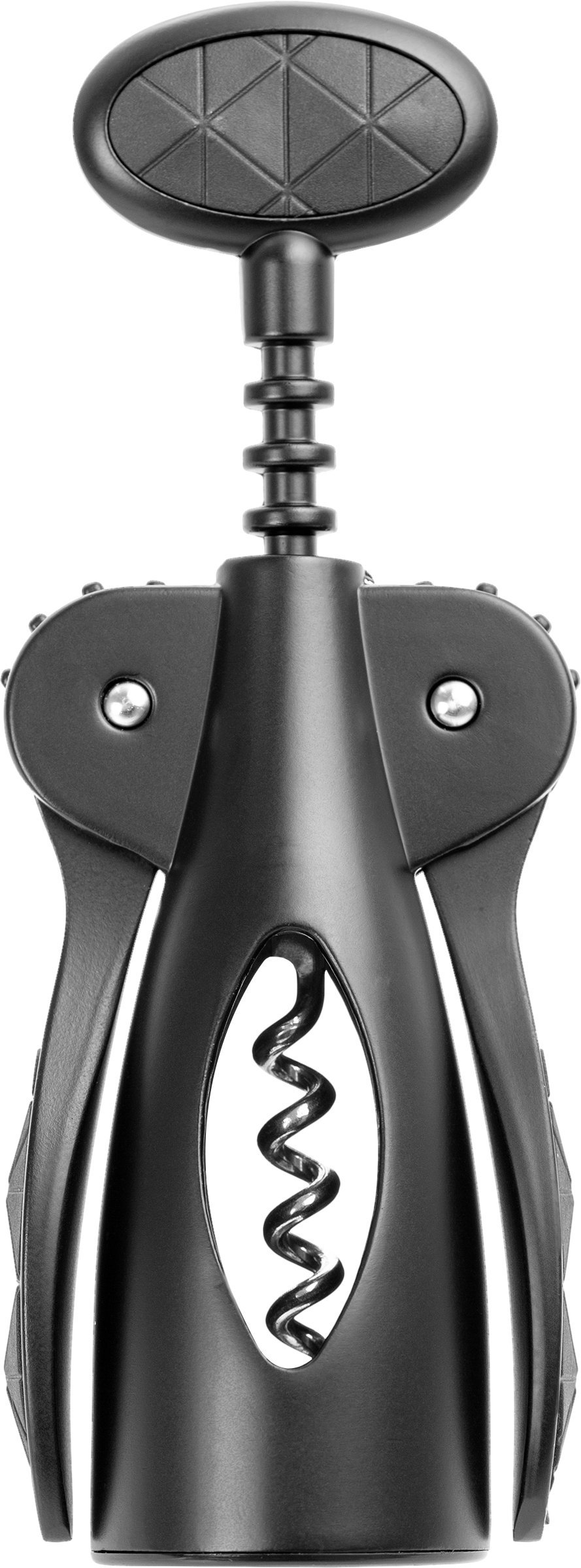 Изображение товара Штопор HOMECLUB Onyx хромированный сплав цинка и резина черный 16,7х6,2х3см