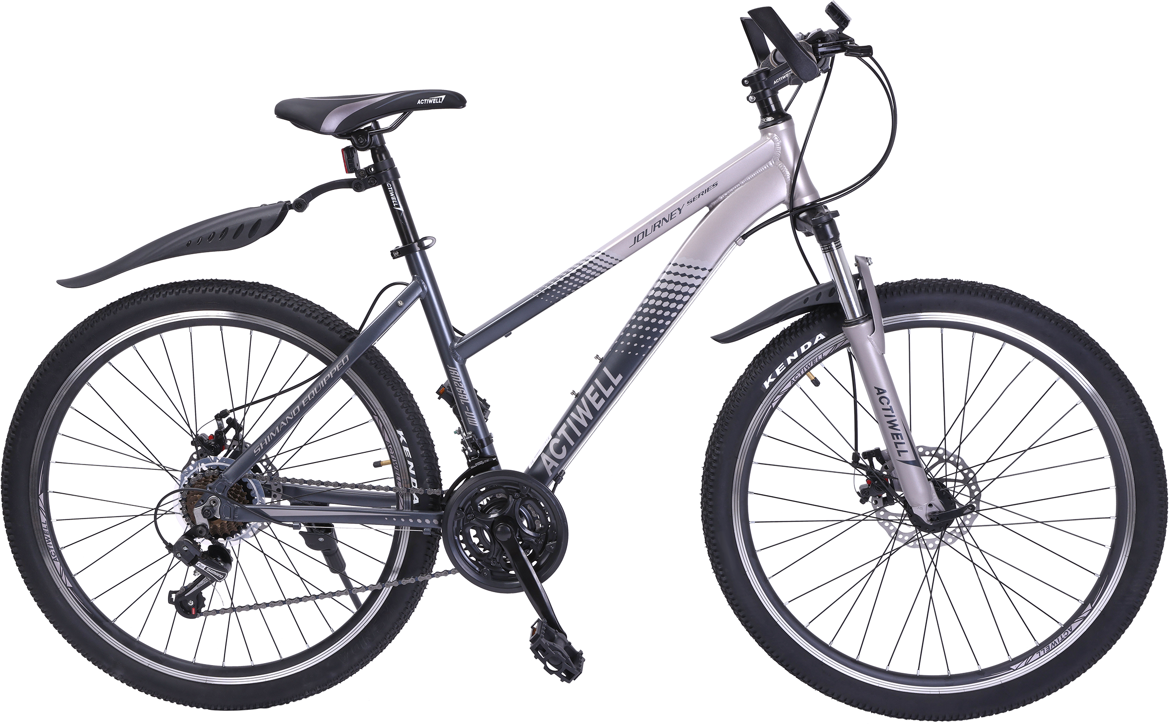 Изображение товара Велосипед ACTIWELL Journey, 26" 21 скорость, в ассортименте, Арт. JRN26AL-UW