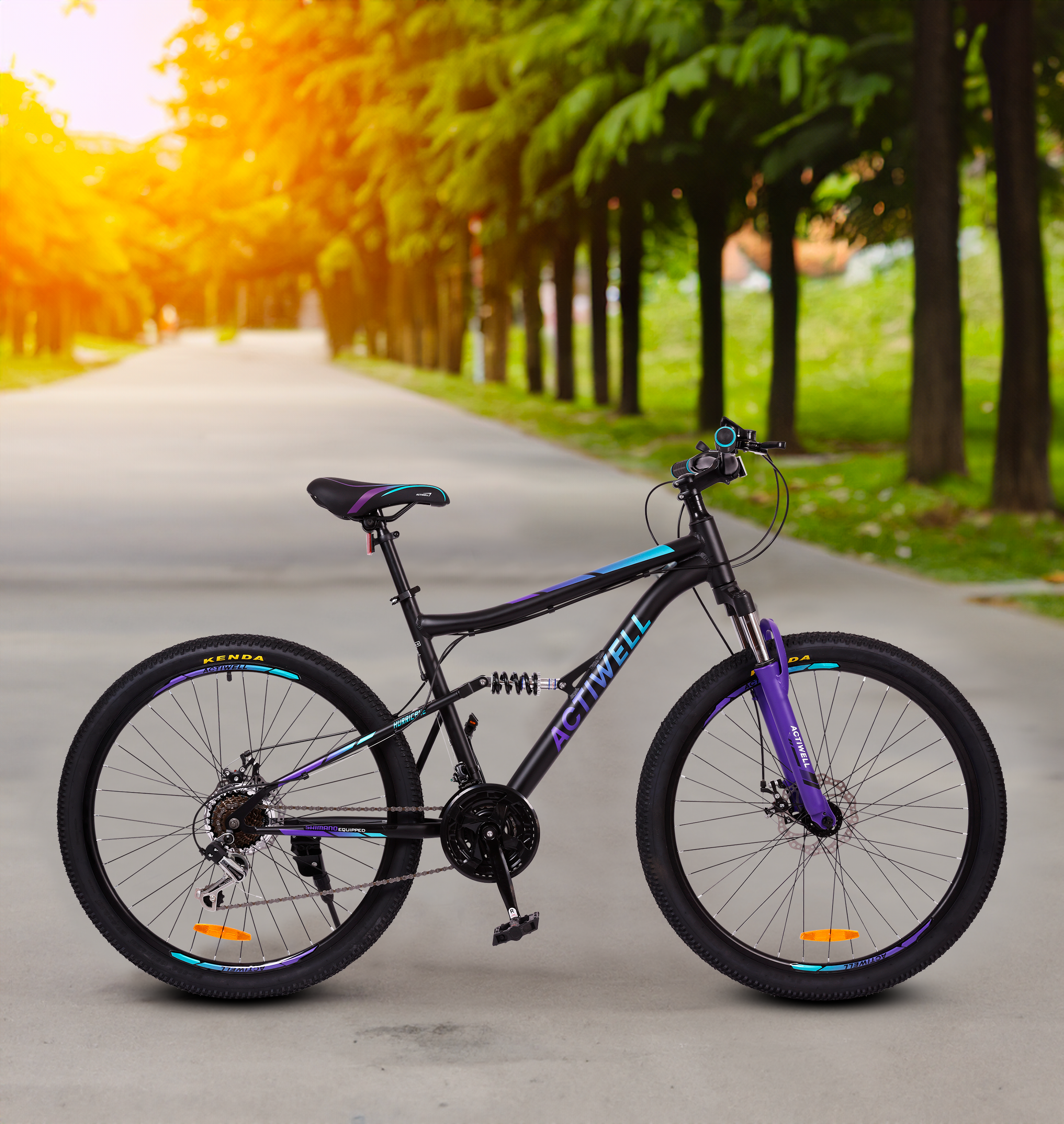 Велосипед горный ACTIWELL Hurricane, 27,5