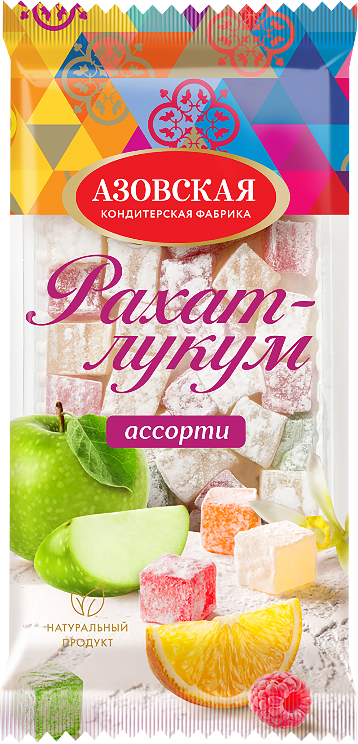 Изображение товара Рахат-лукум АЗОВСКАЯ КФ Ассорти 200г веганский