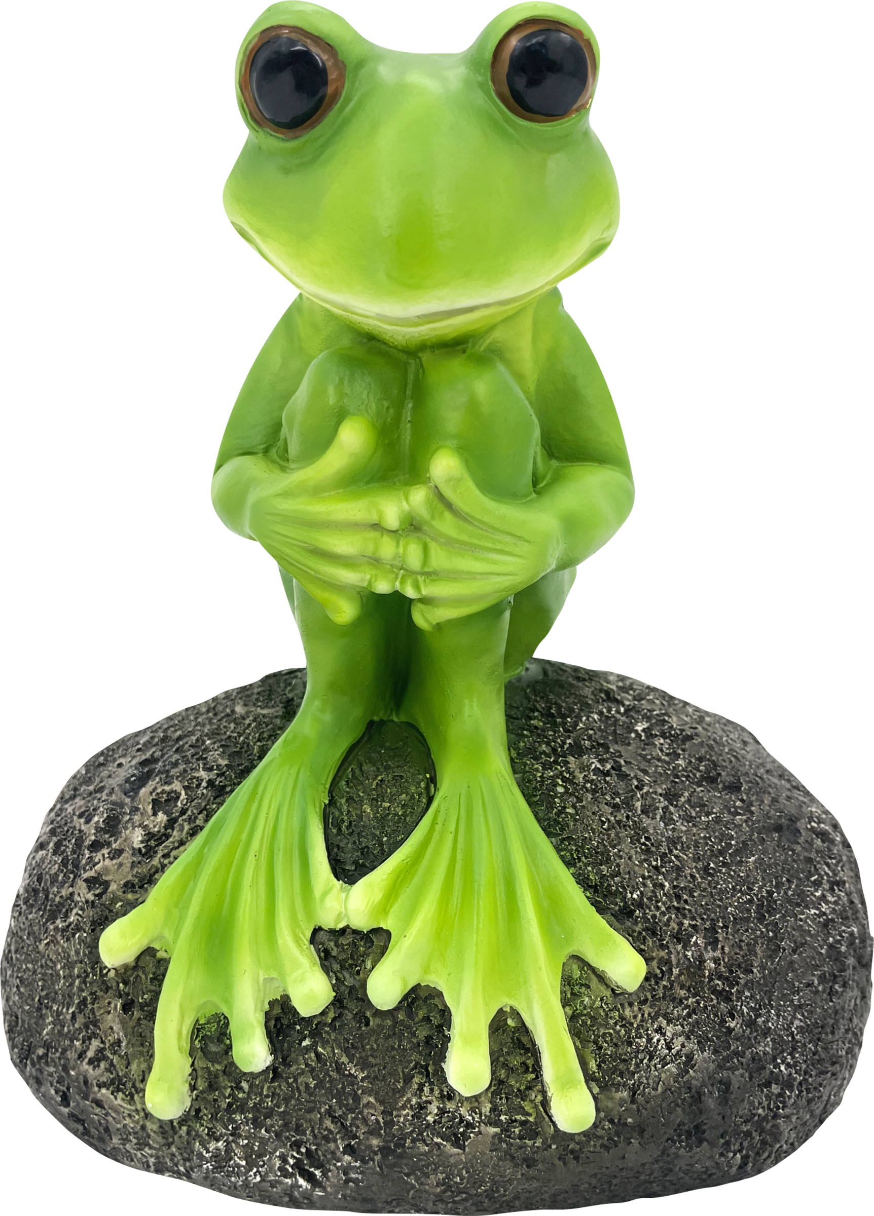 Изображение товара Фигура садовая Лягушка на камне GIARDINO CLUB WD228110