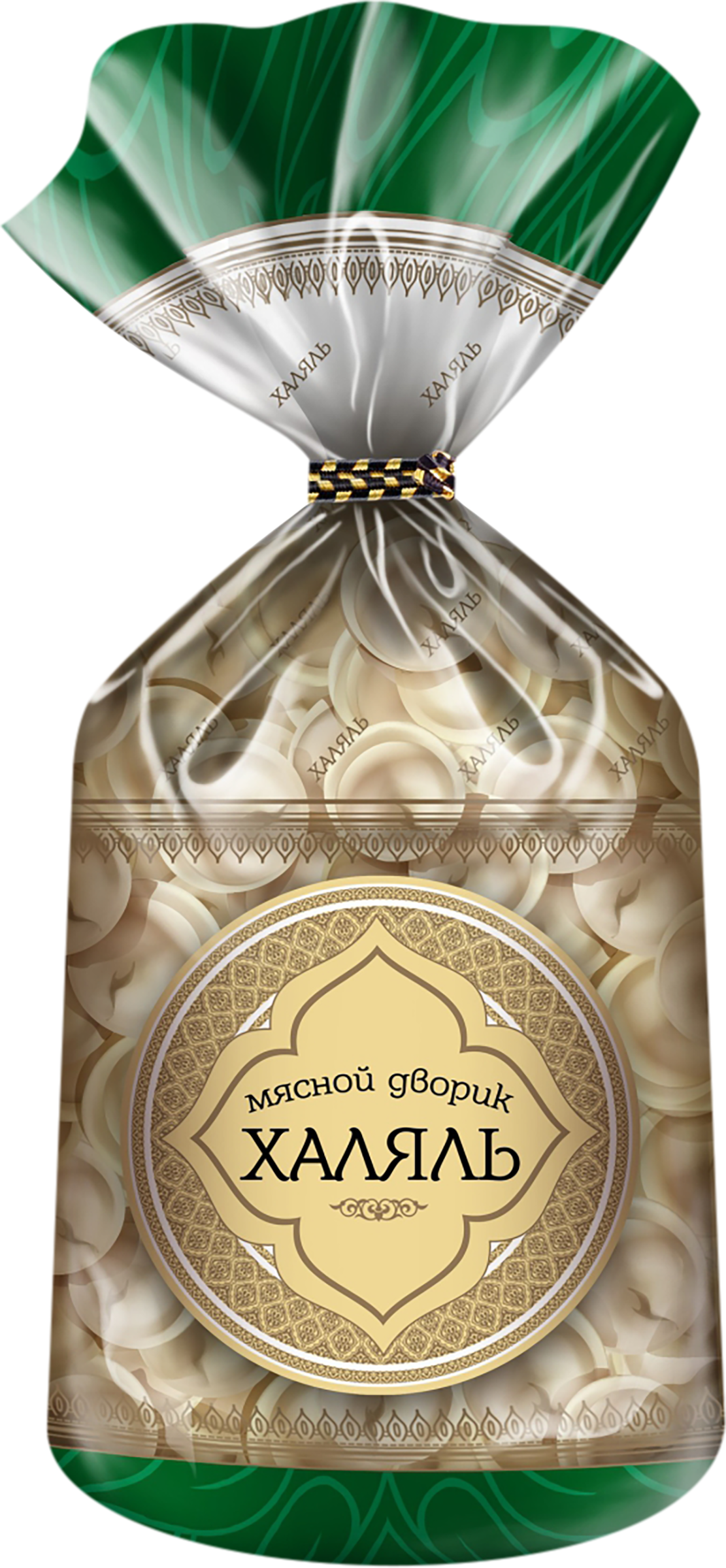 Изображение товара Пельмени МЯСНОЙ ДВОРИК ХЯЛЯЛЬ Северные категория В, 800г