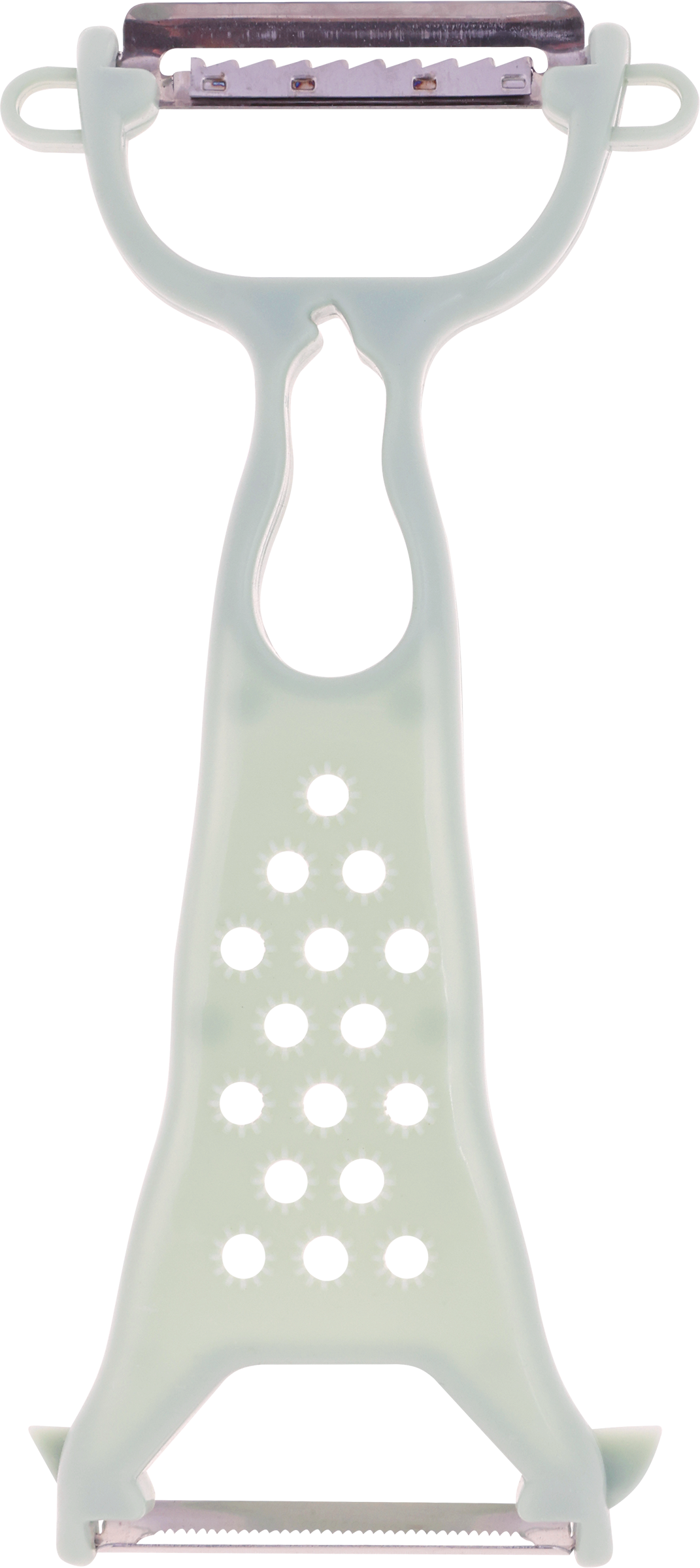 Изображение товара Овощерезка HOMECLUB Veggie универсальная двусторонняя из пластика и нержавеющей стали