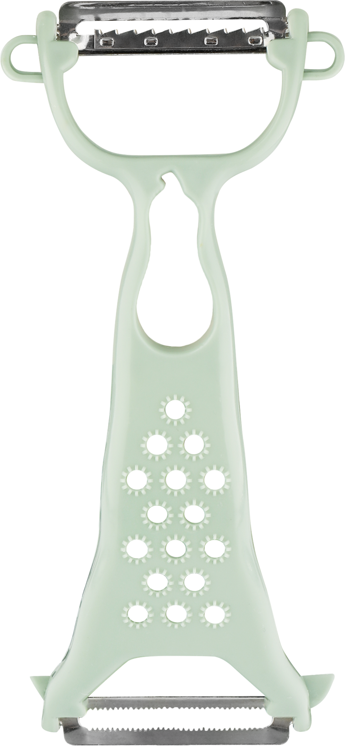 Изображение товара Овощерезка HOMECLUB Veggie универсальная двусторонняя из пластика и нержавеющей стали