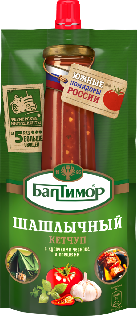 Изображение товара Кетчуп БАЛТИМОР Шашлычный, 260г