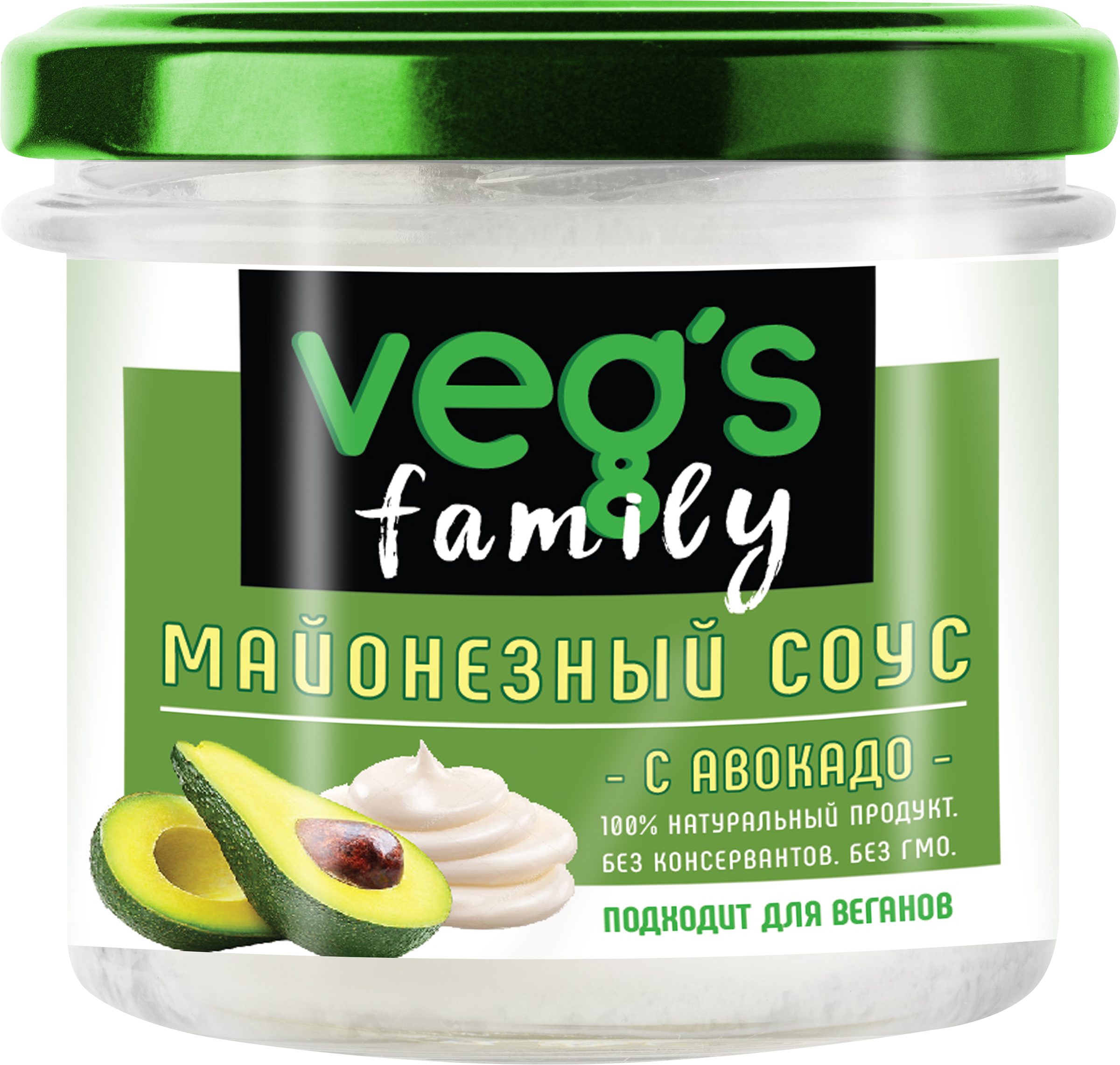 Изображение товара Соус майонезный VEG`S с маслом авокадо, 200г
