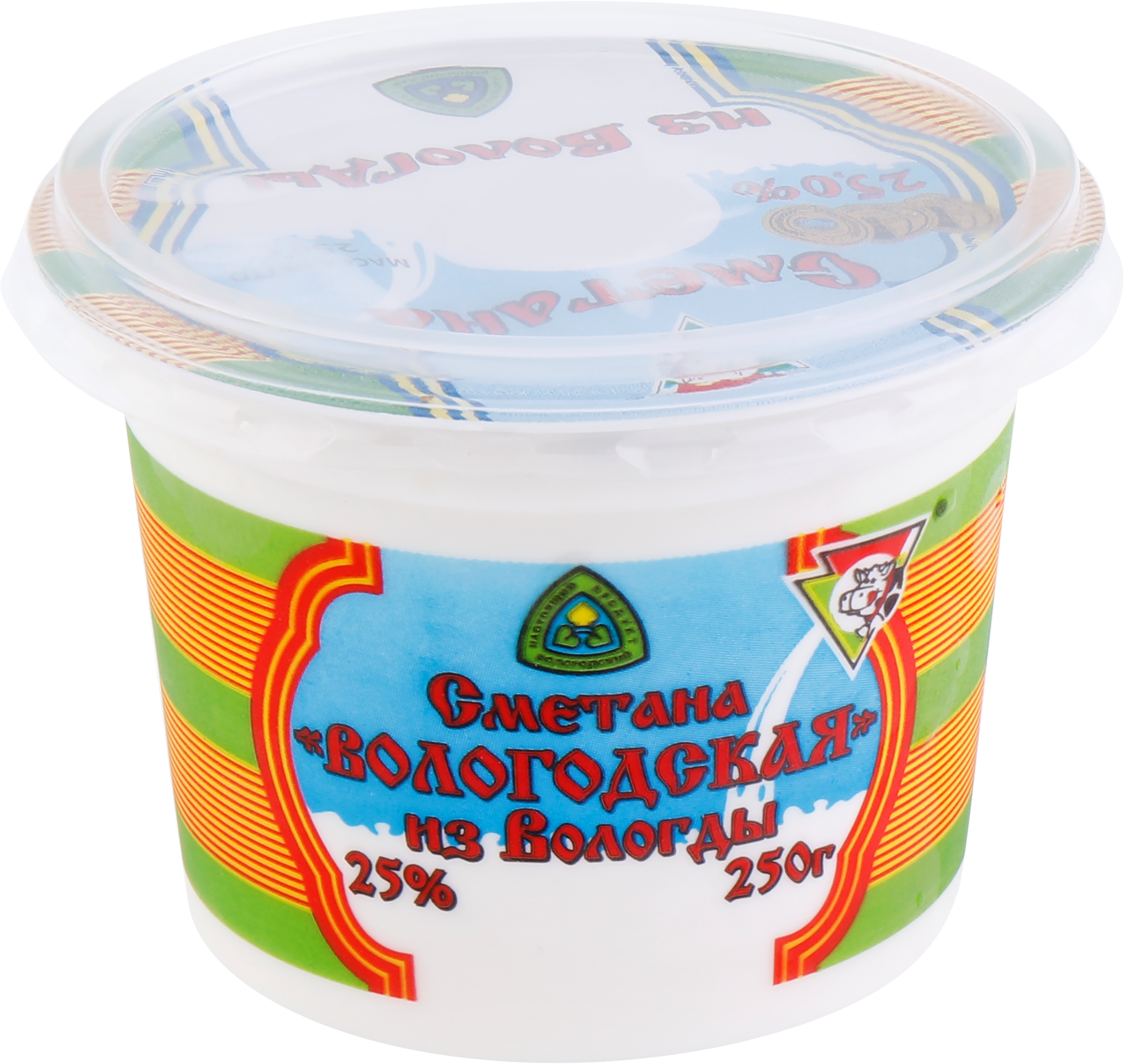 Изображение товара Сметана ИЗ ВОЛОГДЫ Вологодская 25%, без змж, 250г