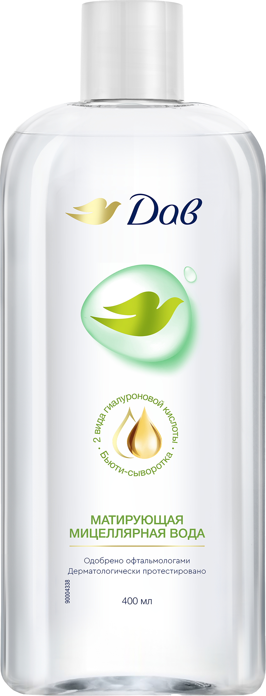 Изображение товара Мицеллярная вода ДАВ матирующая 400 мл для снятия макияжа и увлажнения