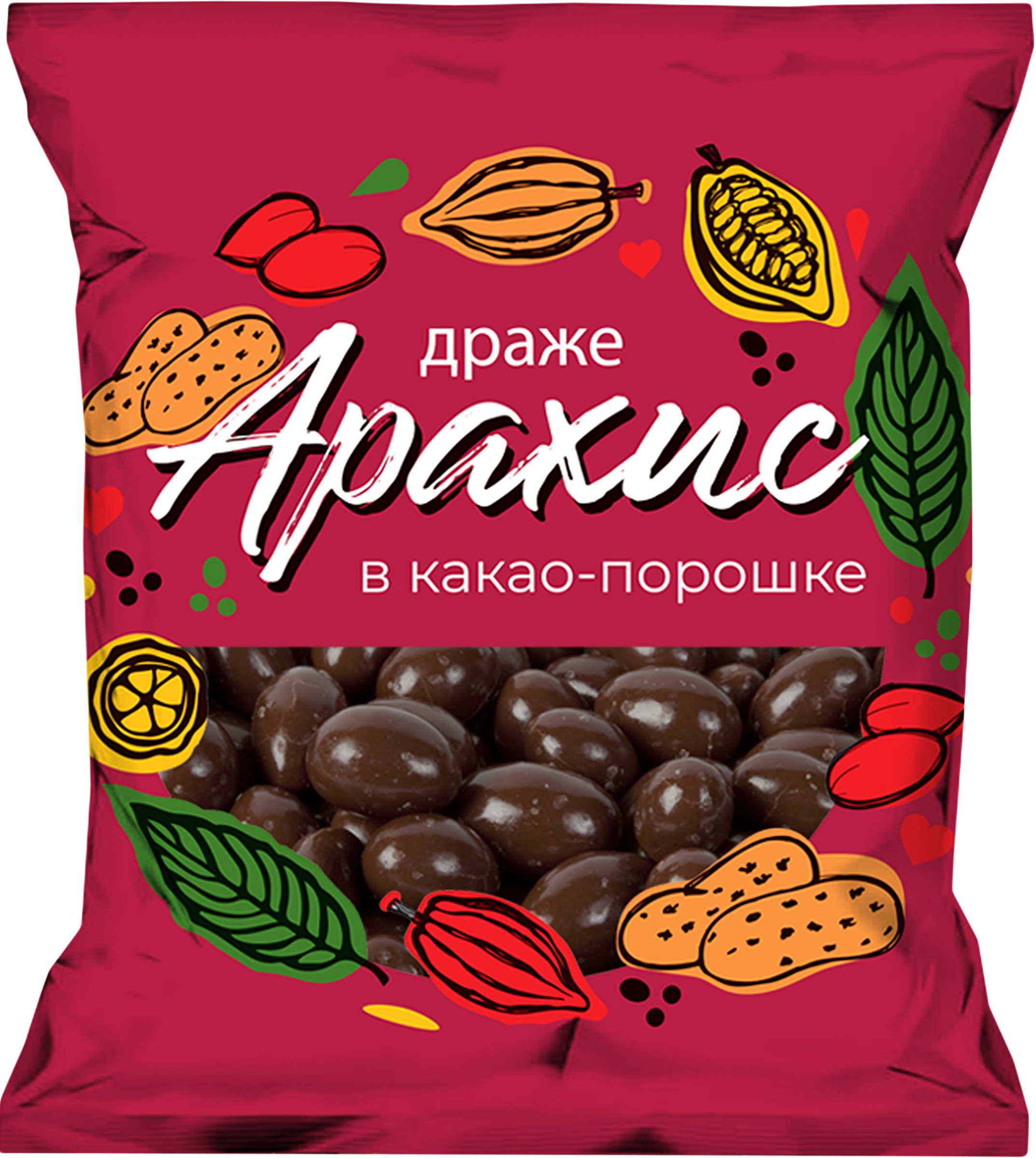 Изображение товара Драже FANTASY Арахис в какао-порошке, 200г