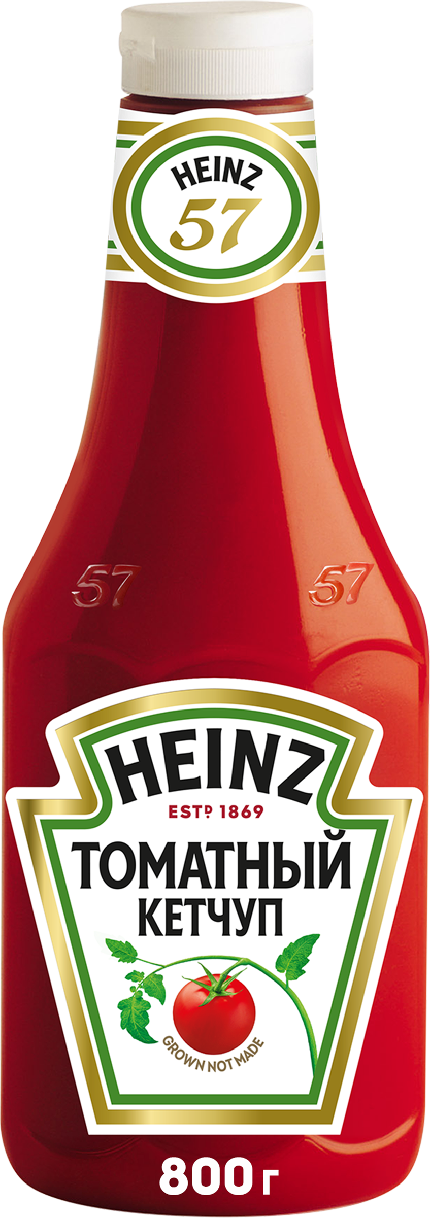 Изображение товара Кетчуп HEINZ Томатный, 800г - натуральный соус для разных блюд