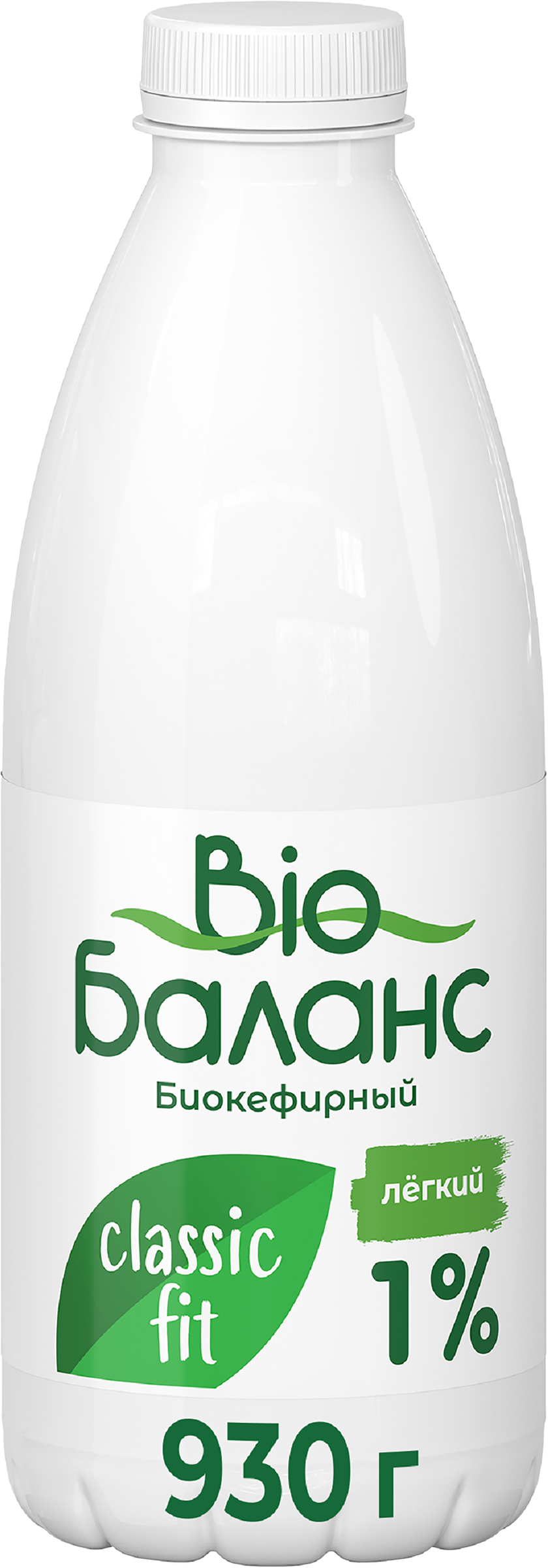 Изображение товара Биопродукт кефирный BIOБАЛАНС 1%, без змж, 930г