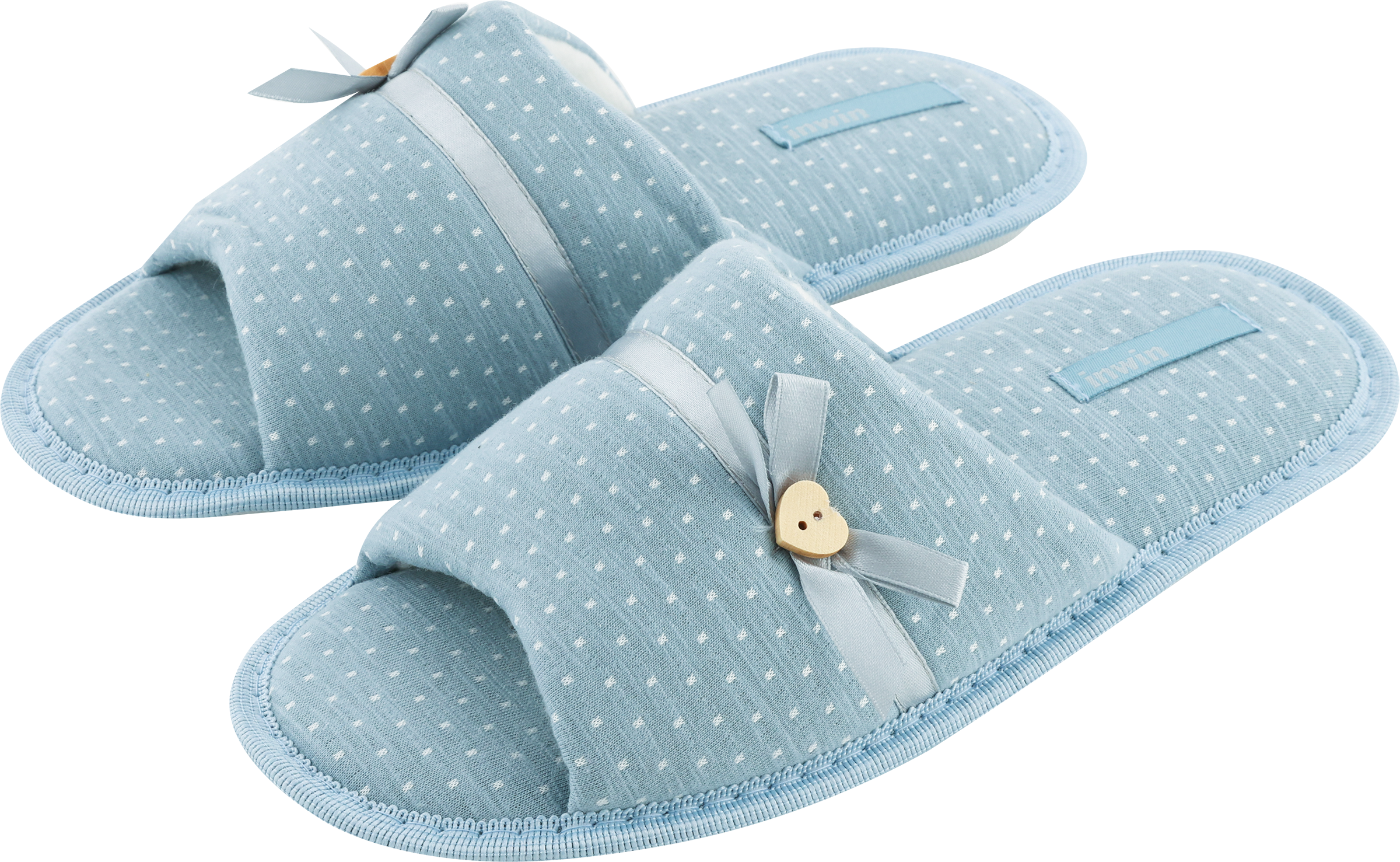 Изображение товара Женские тапки INWIN Women в ассортименте, полиэстер, подошва из термопластичной резины