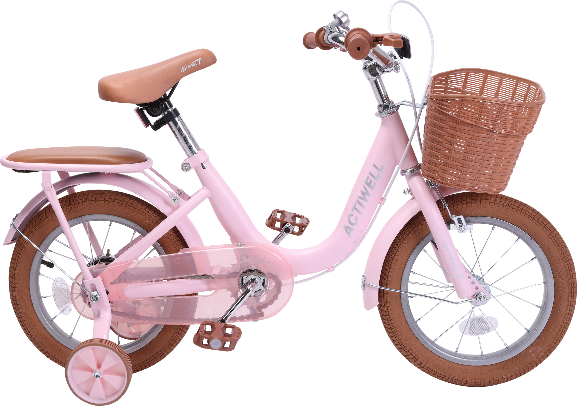 Изображение товара Велосипед детский ACTIWELL 14" стальная рама, в ассортименте, Арт. KID-ST14-G