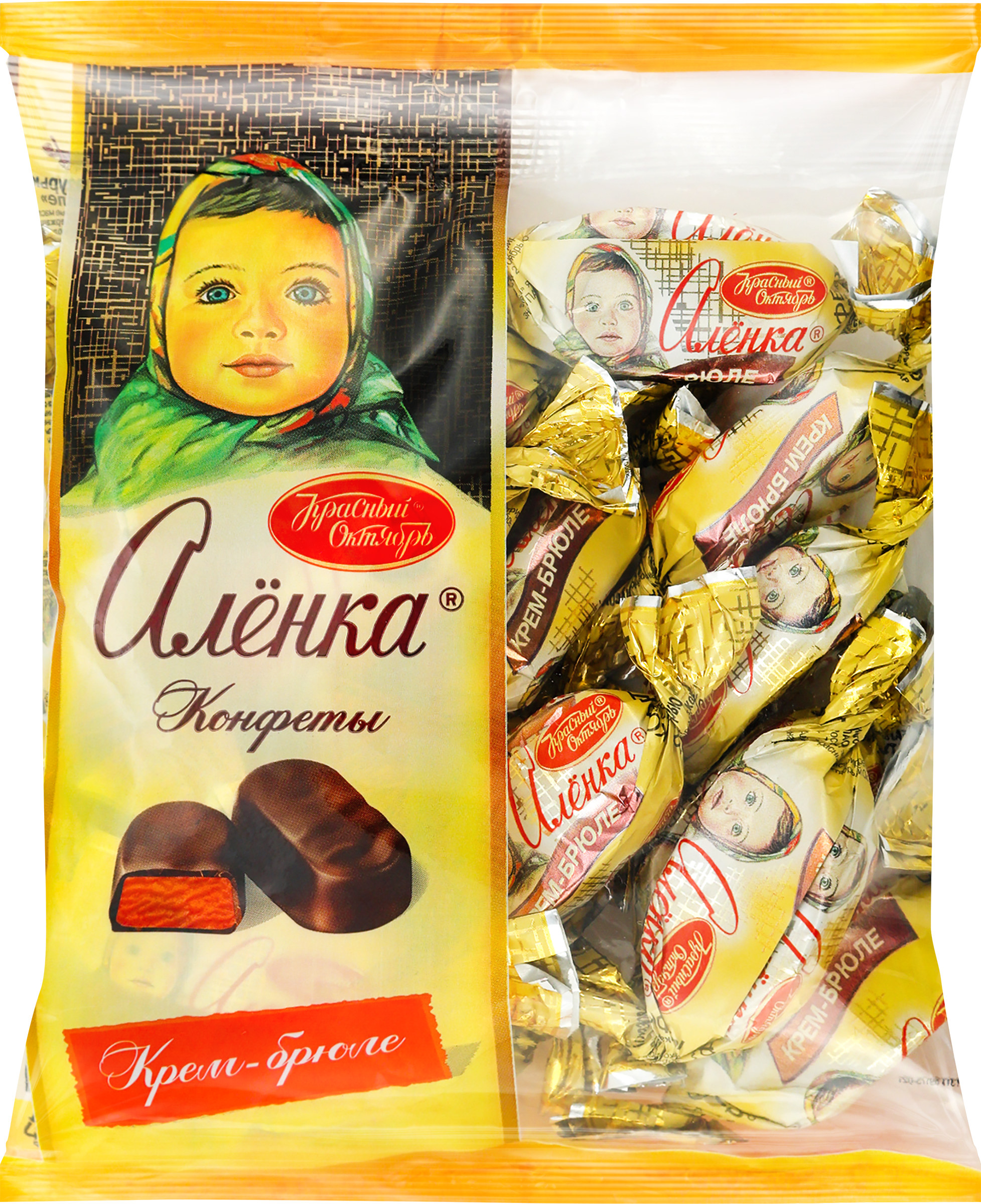 Изображение товара Конфеты КРАСНЫЙ ОКТЯБРЬ Аленка крем-брюле, 250г