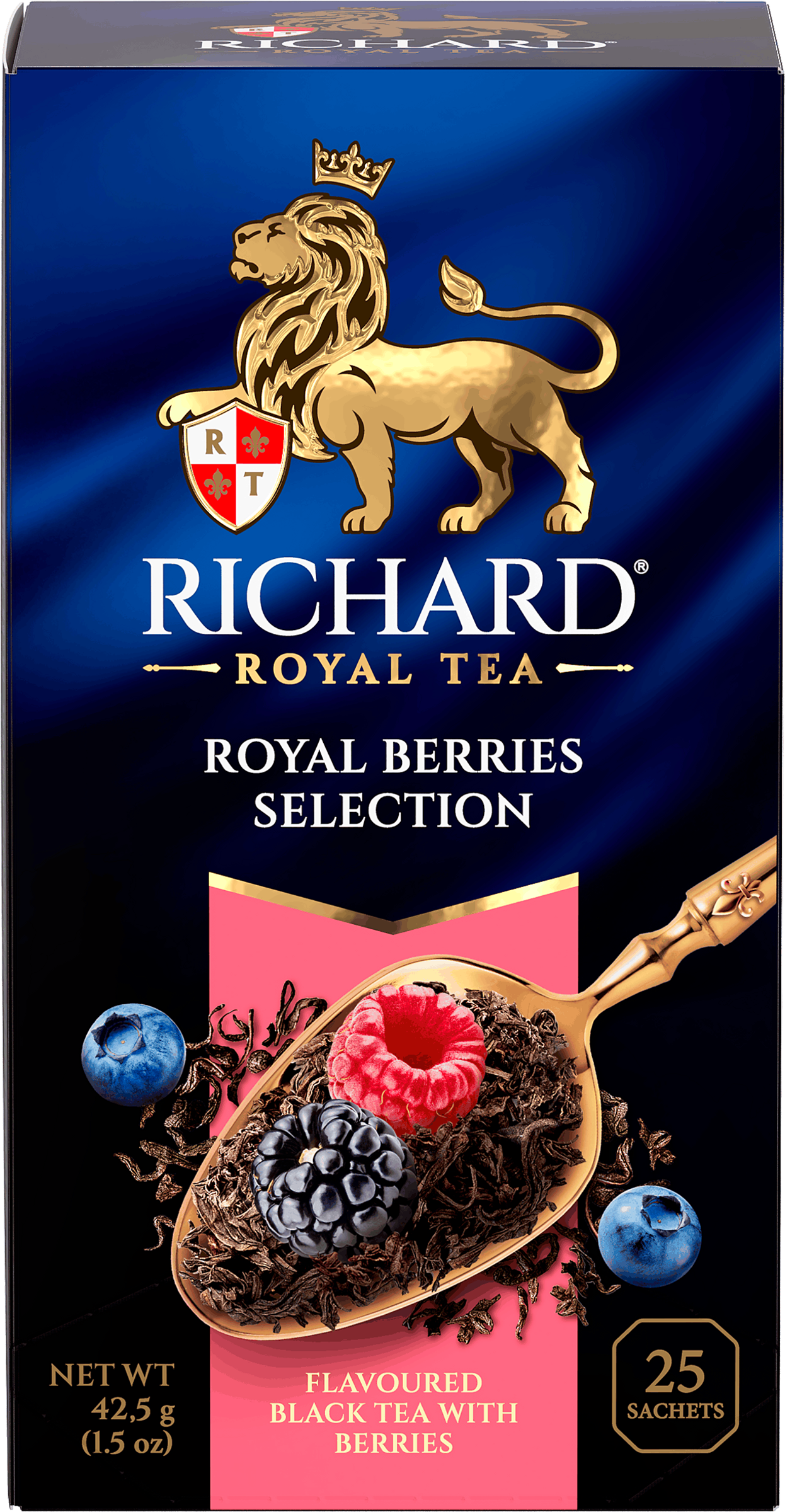Изображение товара Чай черный RICHARD Royal Berries Selection арома, 25пак