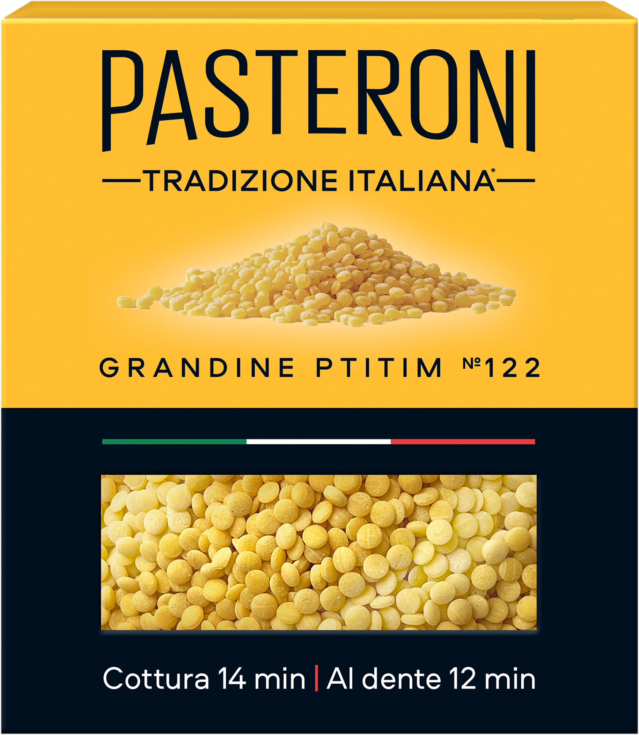 Изображение товара Макароны PASTERONI Грандине птитим №122, 400г