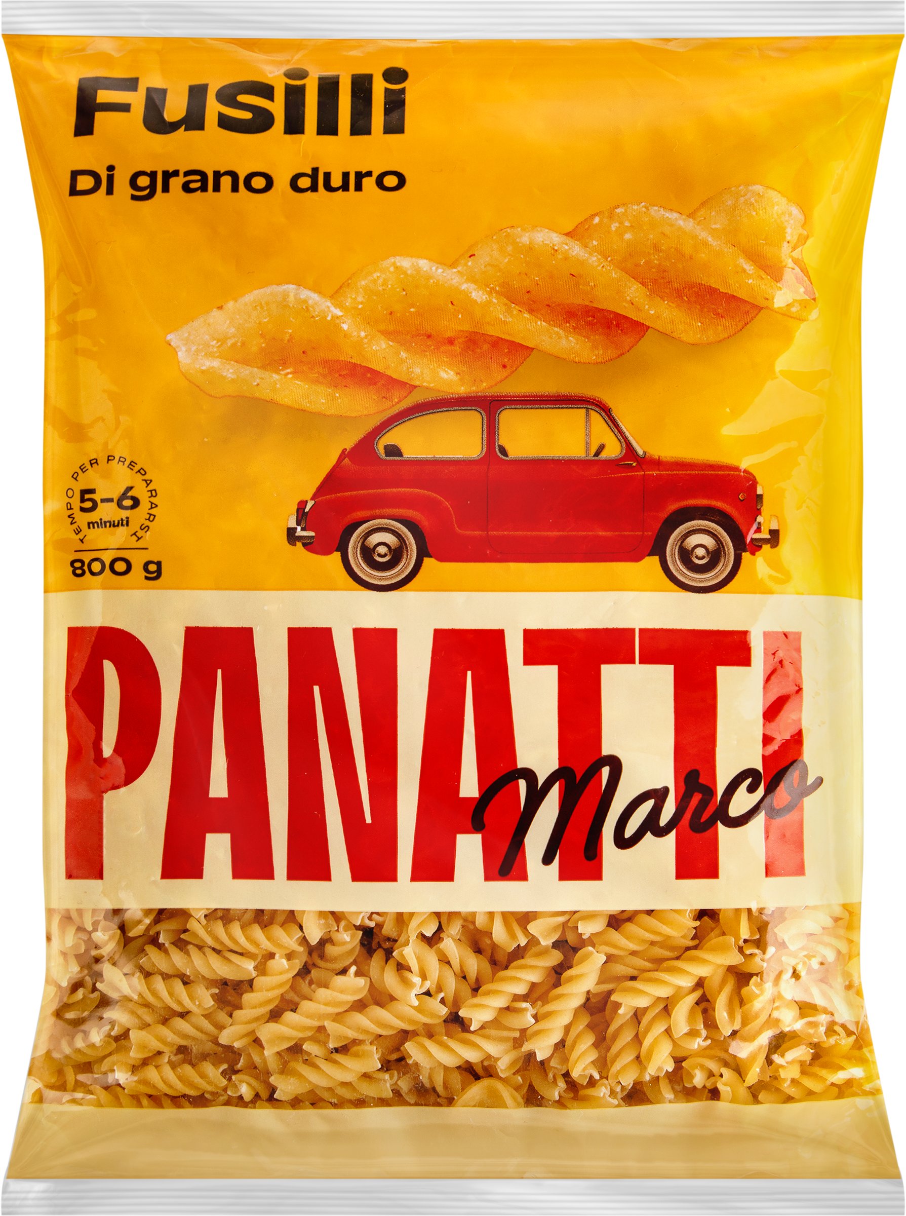 Изображение товара Макароны MARCO PANATTI Спираль группа А высший сорт, 800г