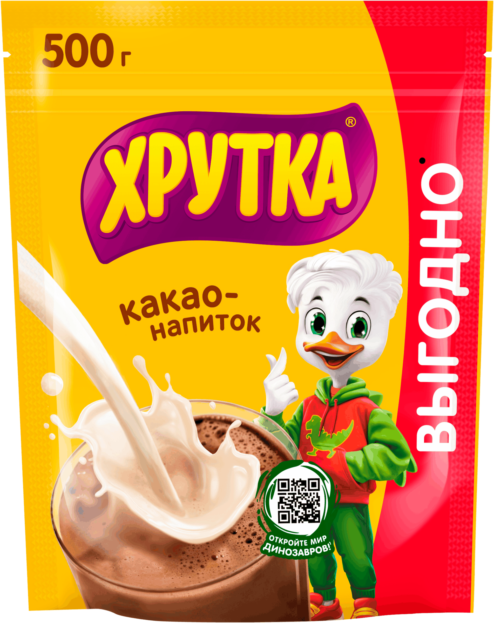 Изображение товара Какао-напиток быстрорастворимый ХРУТКА, 500г
