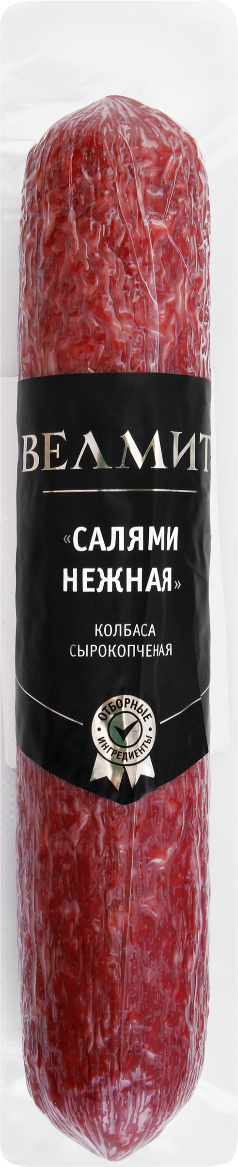 Изображение товара Колбаса сырокопченая ВЕЛМИТ Салями Нежная, 200г