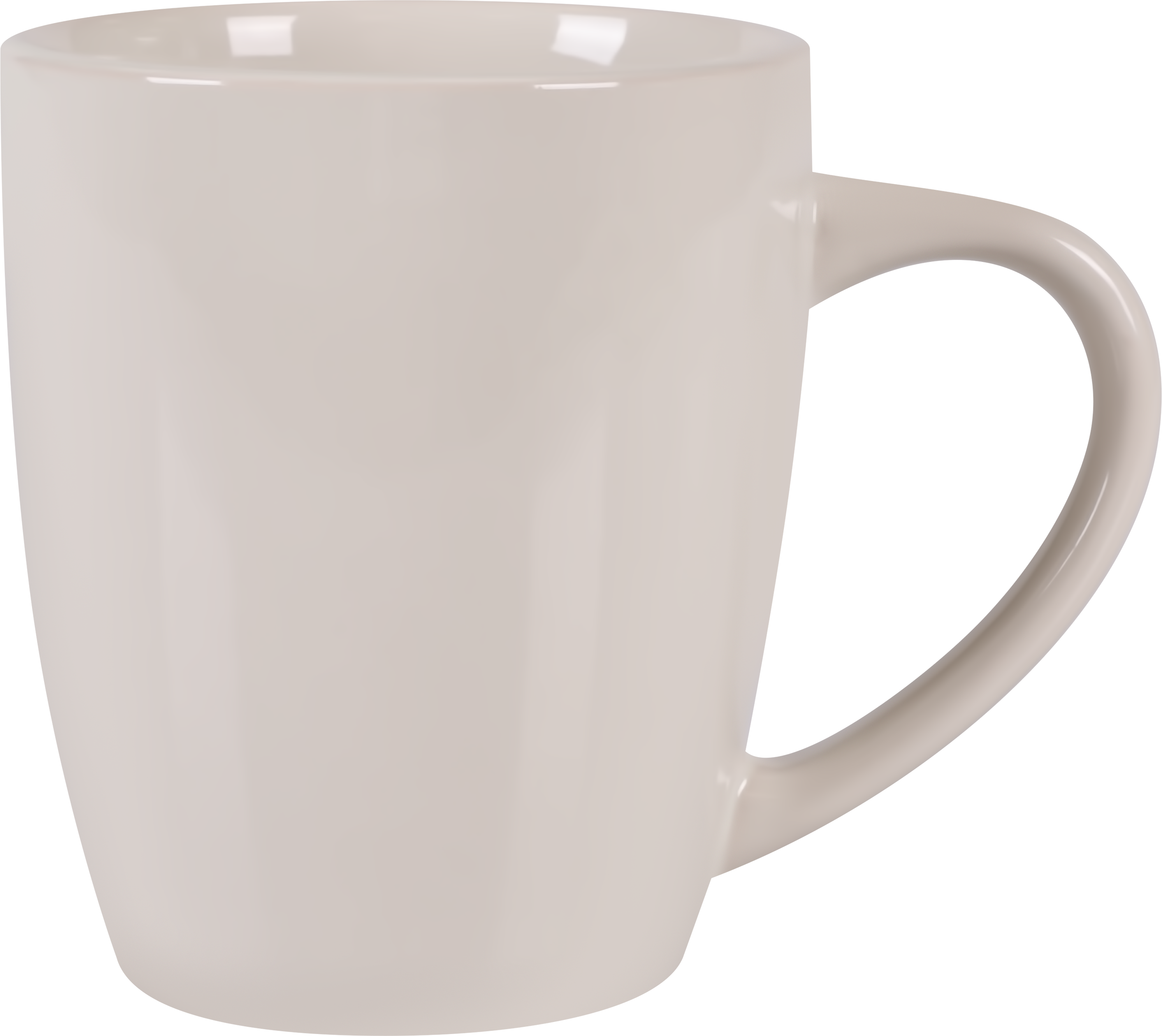 Изображение товара Керамическая кружка Rainbow 400мл HOMECLUB, стильный аксессуар для горячих и холодных напитков