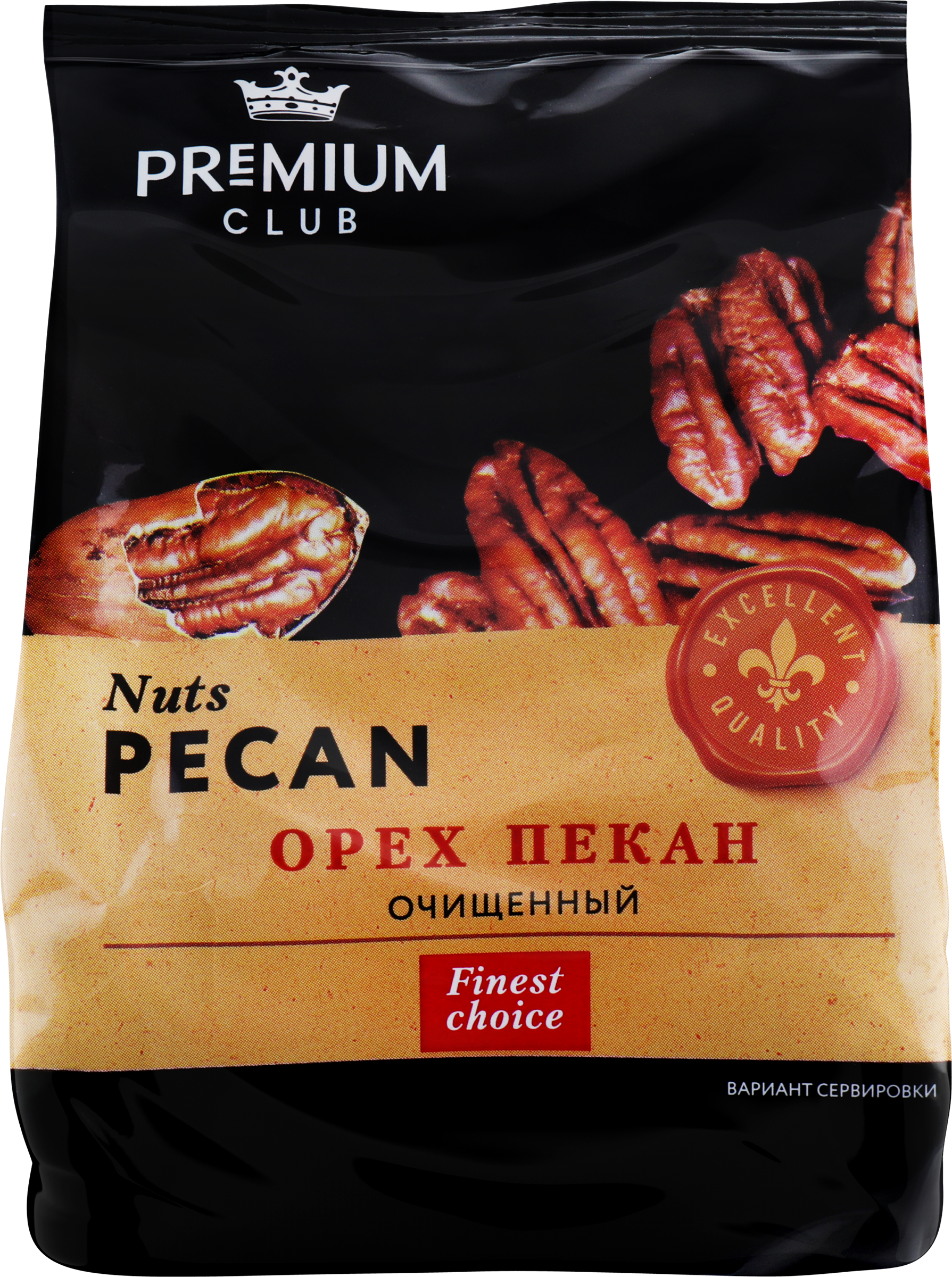 Изображение товара Орех пекан PREMIUM CLUB очищенный 100г - полезный продукт для здоровья и кулинарии