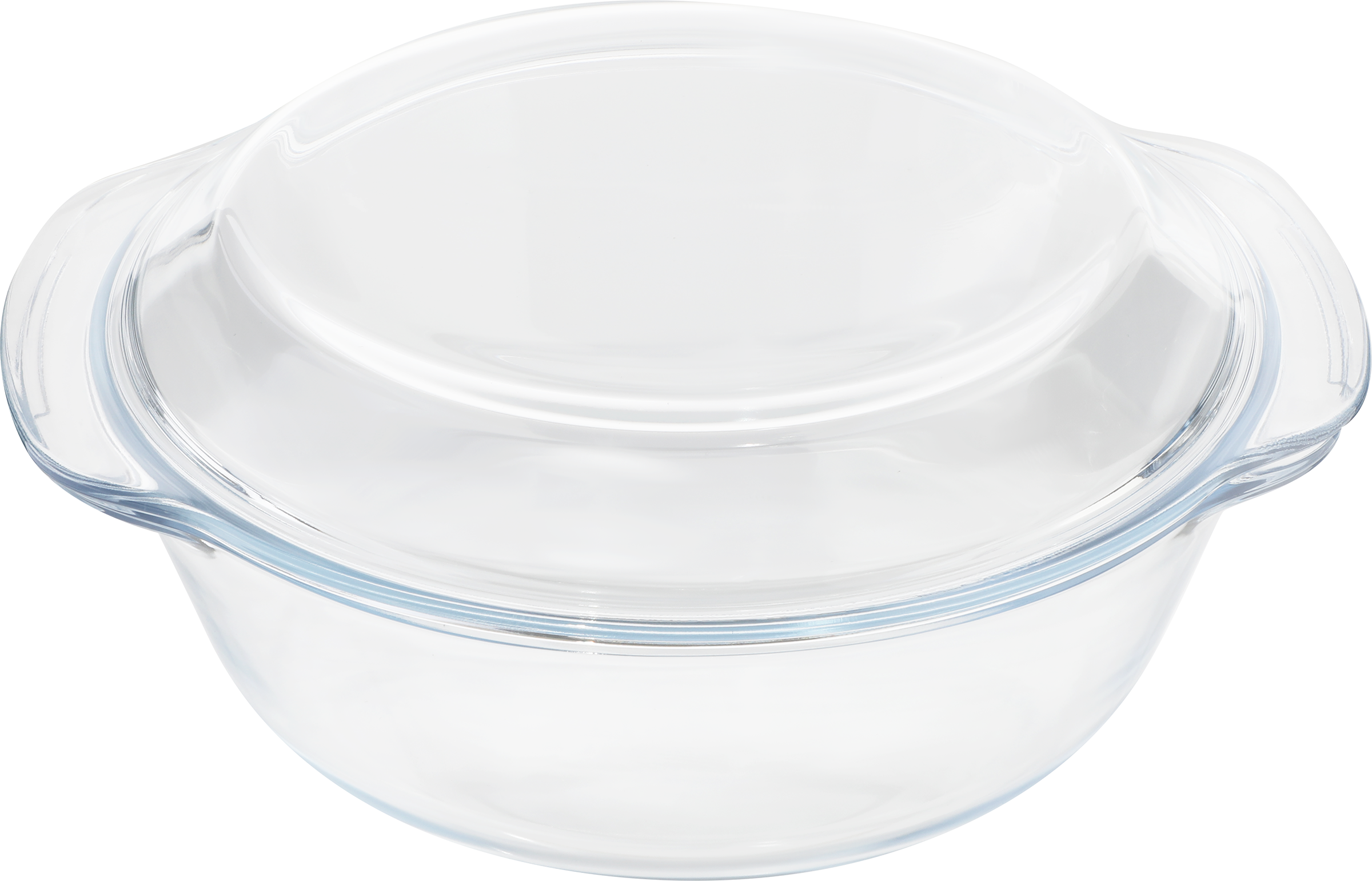 Изображение товара Кастрюля HOMECLUB Fornello 2л жаропрочное стекло круглая