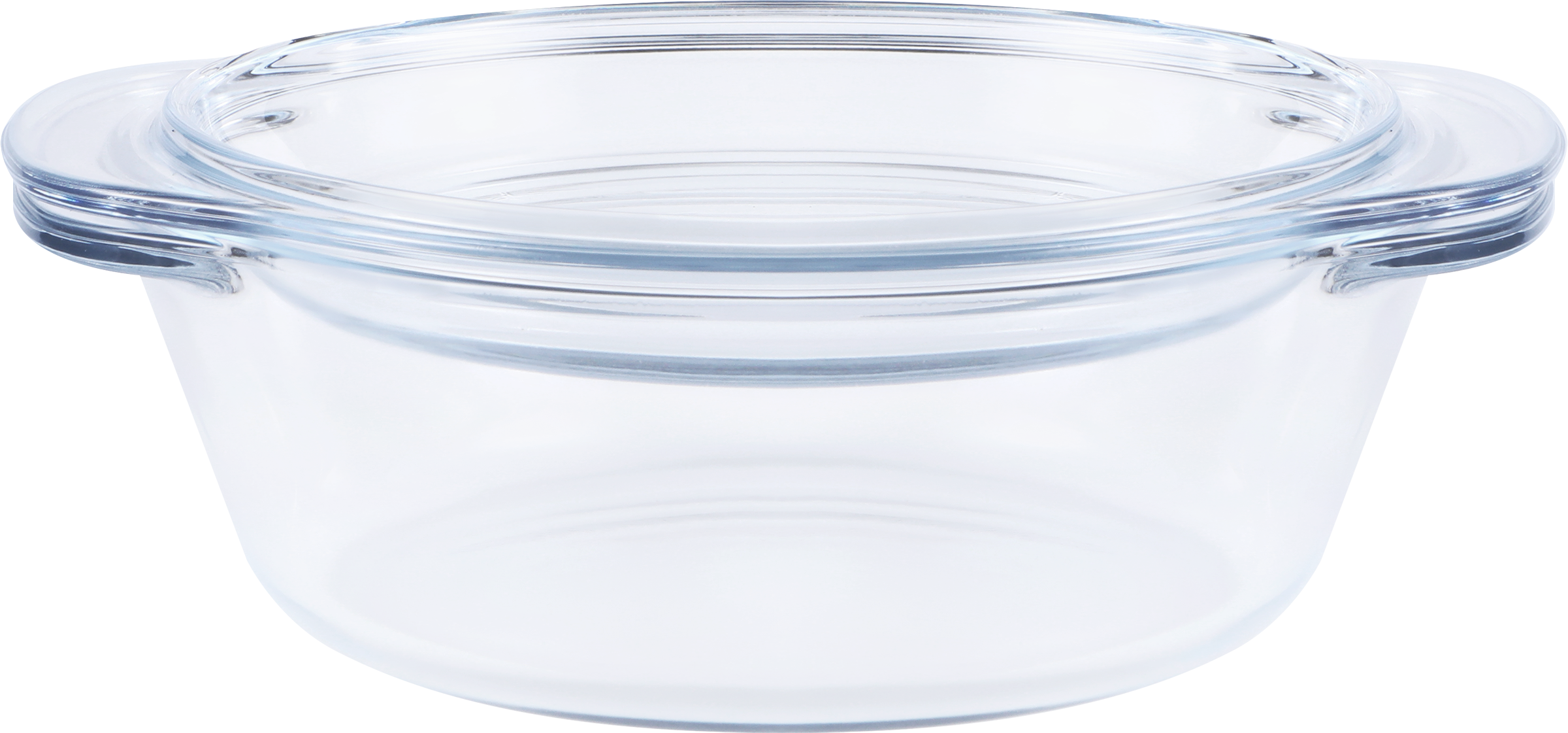 Изображение товара Кастрюля HOMECLUB Fornello, круглая, жаропрочное стекло, 1.5л, Арт. RGC-1
