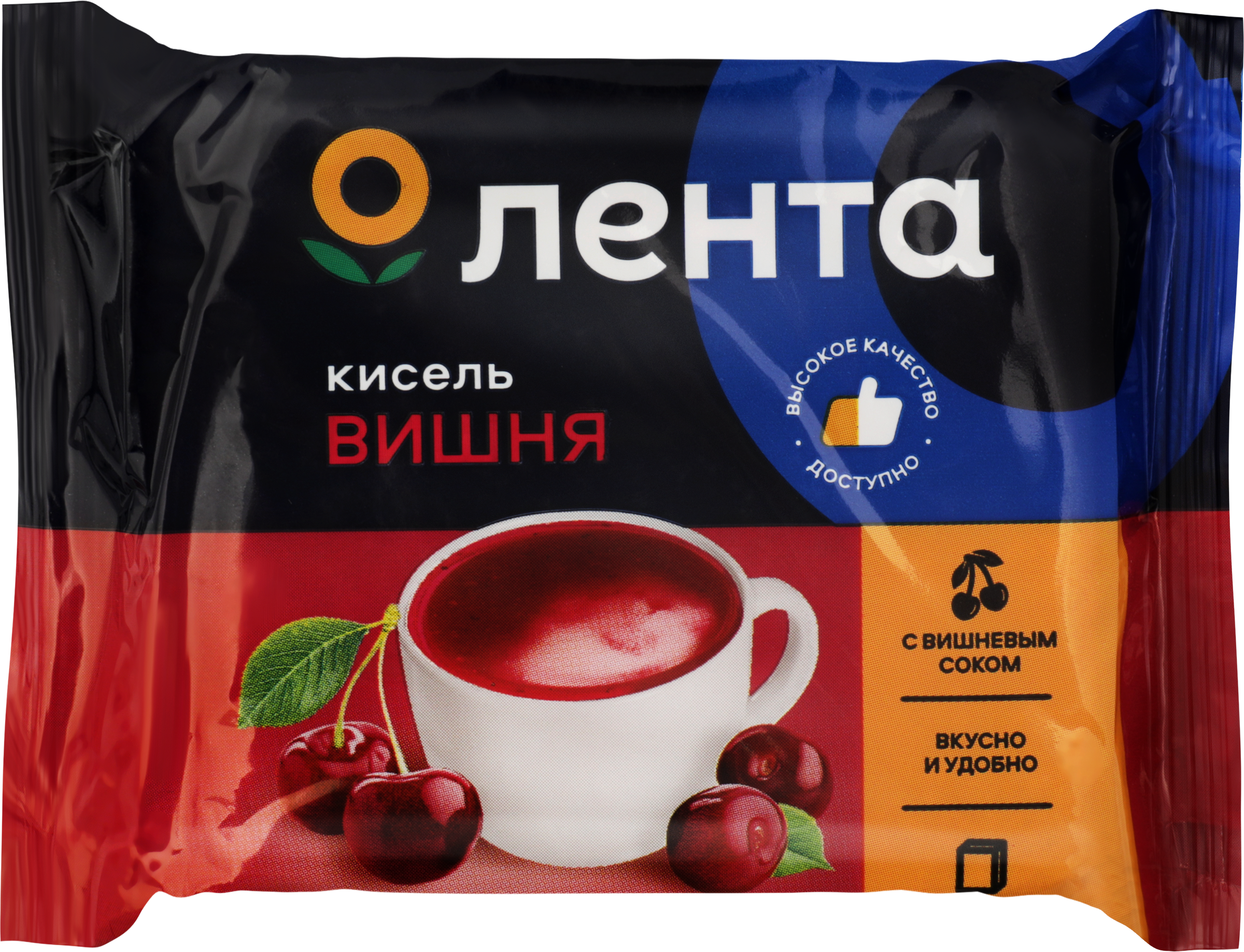 Изображение товара Кисель ЛЕНТА Вишня, 190г