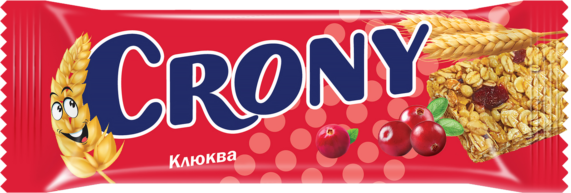 Изображение товара Батончик-мюсли ЛЕОВИТ Crony Клюква, 50г