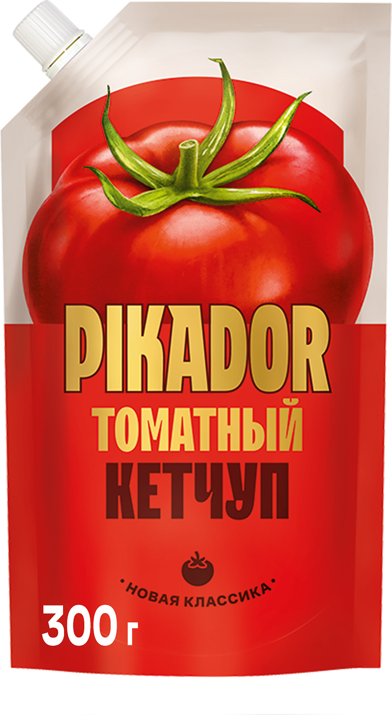 Изображение товара Кетчуп PIKADOR Томатный 300г с острым вкусом и необычными специями