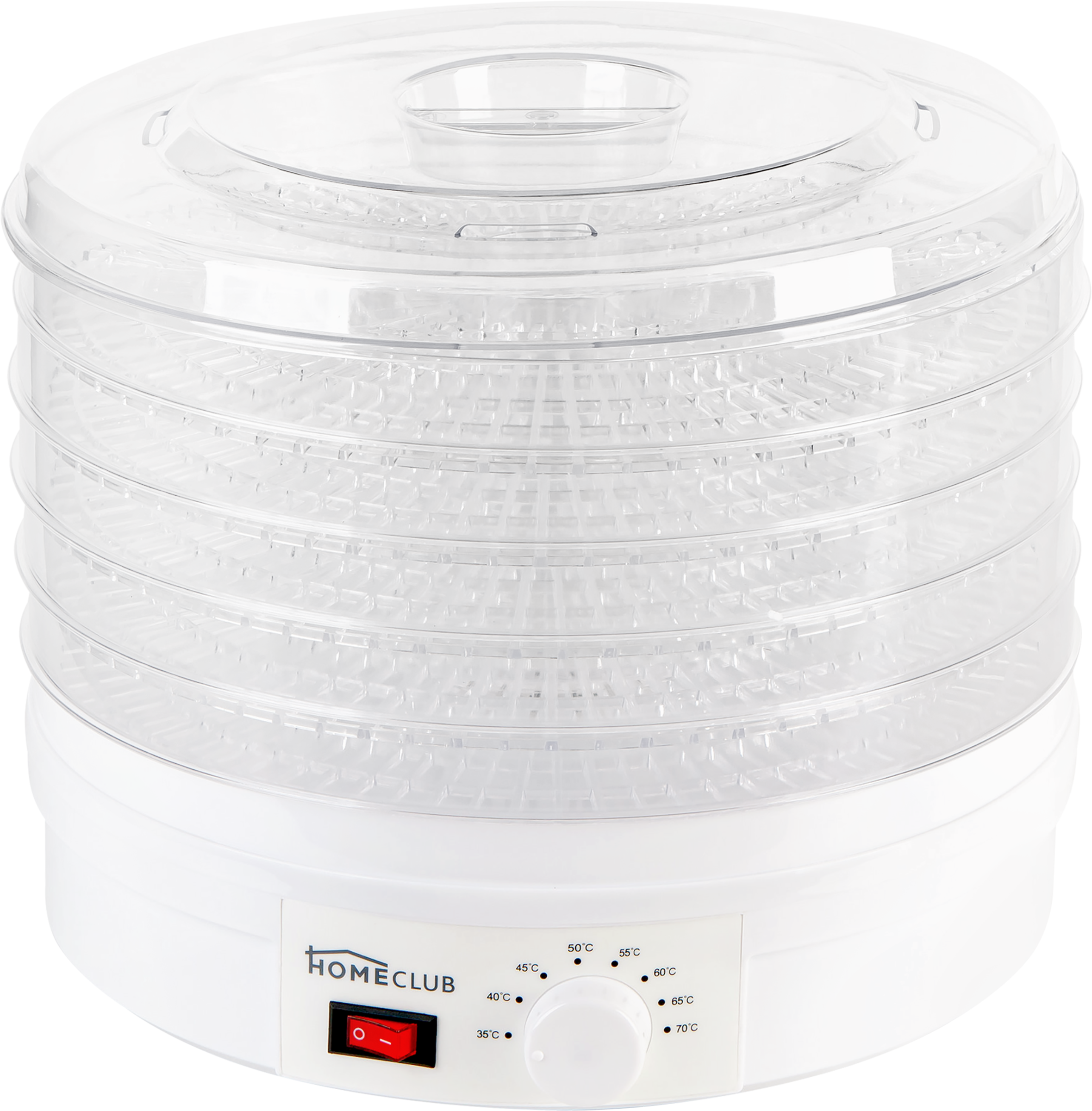 Изображение товара Сушилка для продуктов HOMECLUB 33x33см 5 уровней Арт CK-770 белая