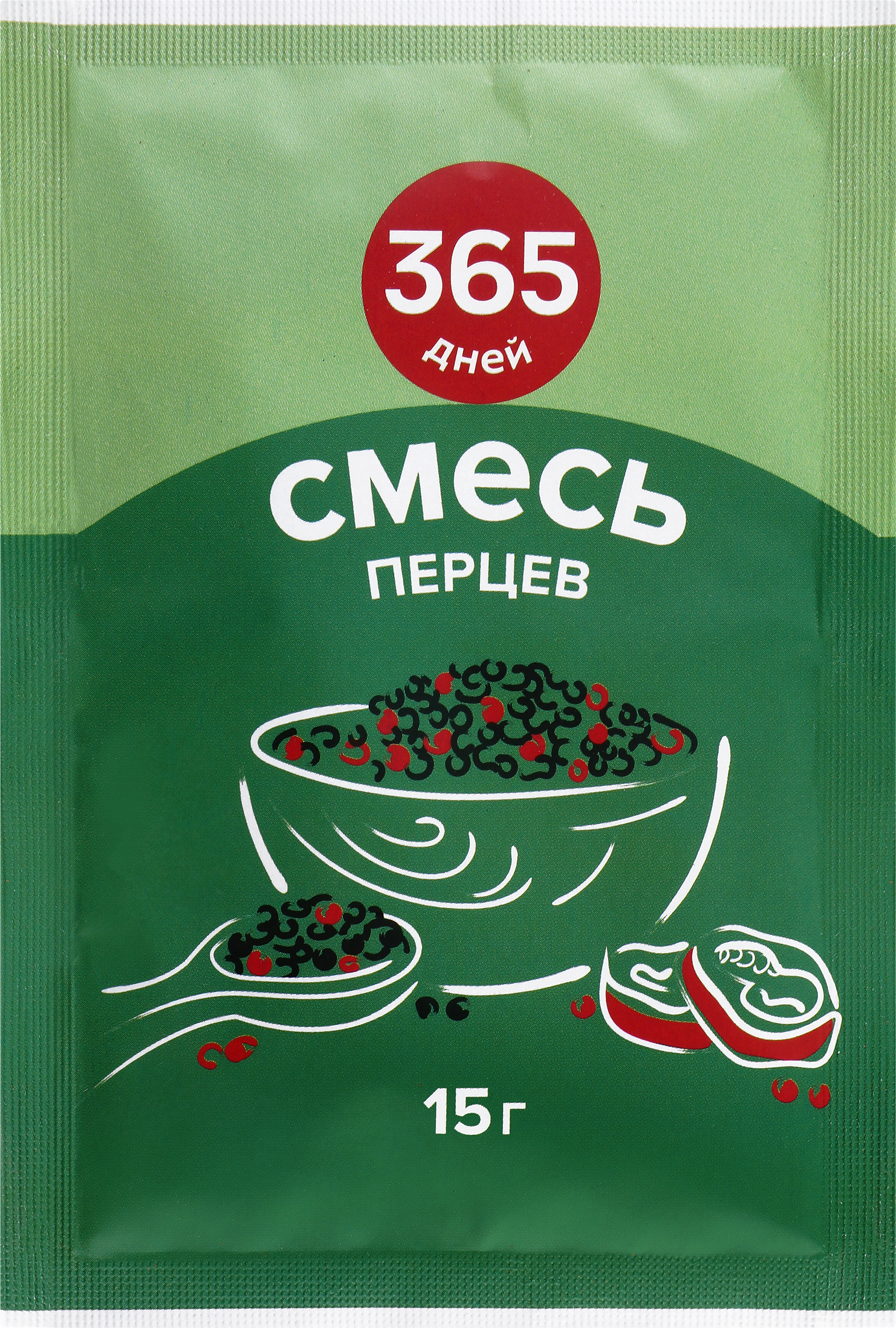 Изображение товара Смесь перцев 365 ДНЕЙ, 15г