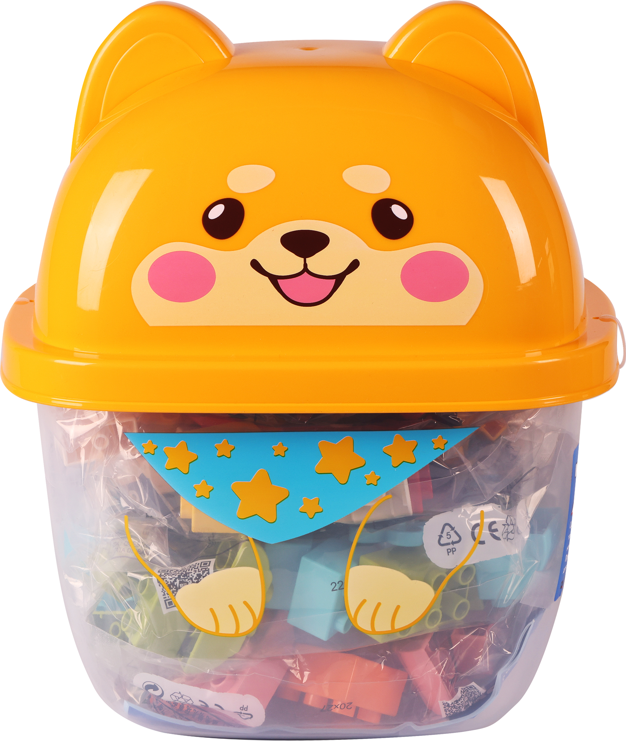 Изображение товара Конструктор KIBOX Веселое приключение 100 деталей для развития малыша