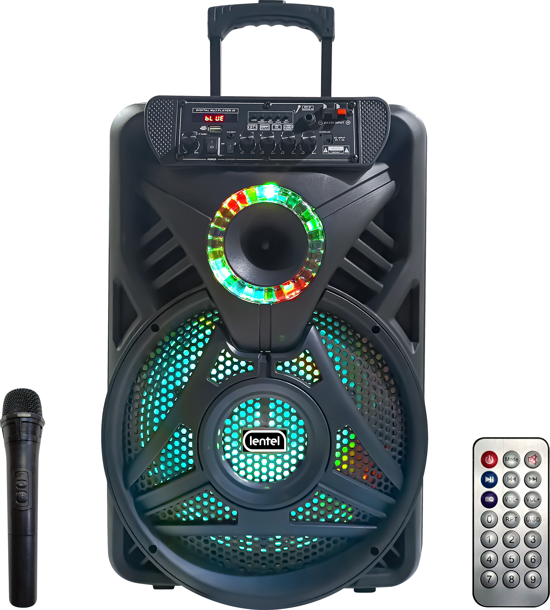 Изображение товара Акустическая система LENTEL C-TWE129 с Bluetooth, подсветкой и дисплеем